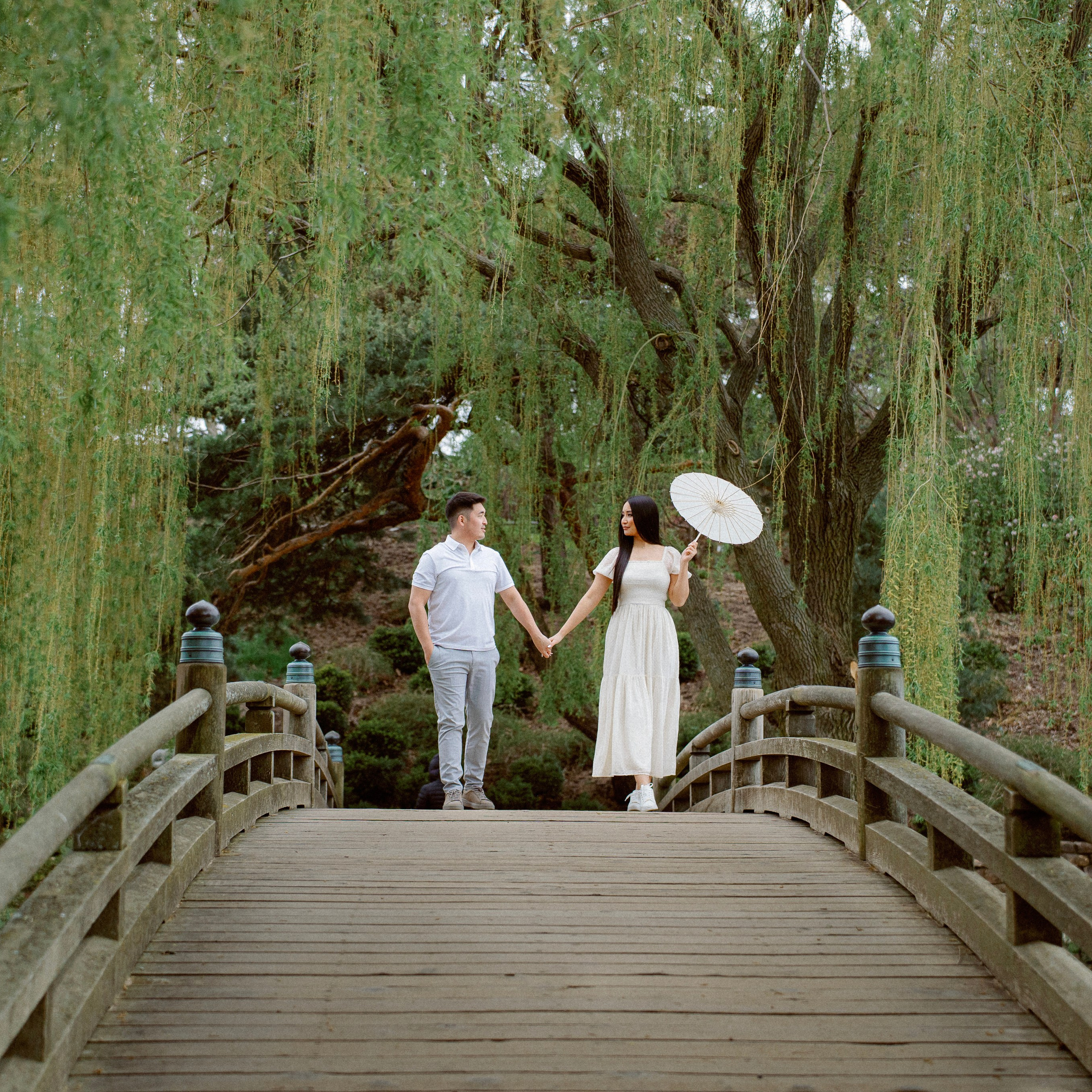 Chicago Botanic Garden Couple Photography