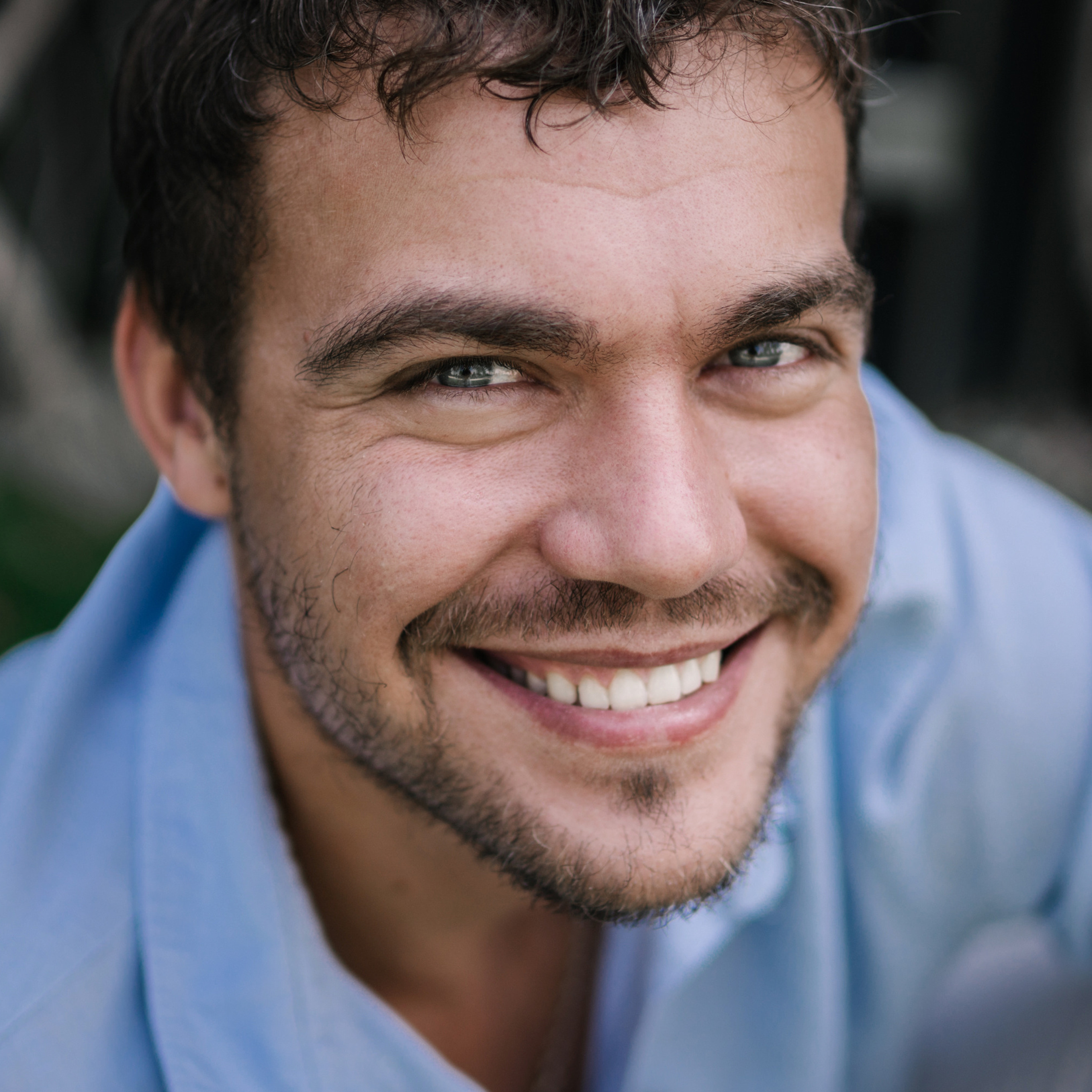 Portrait male outdoor