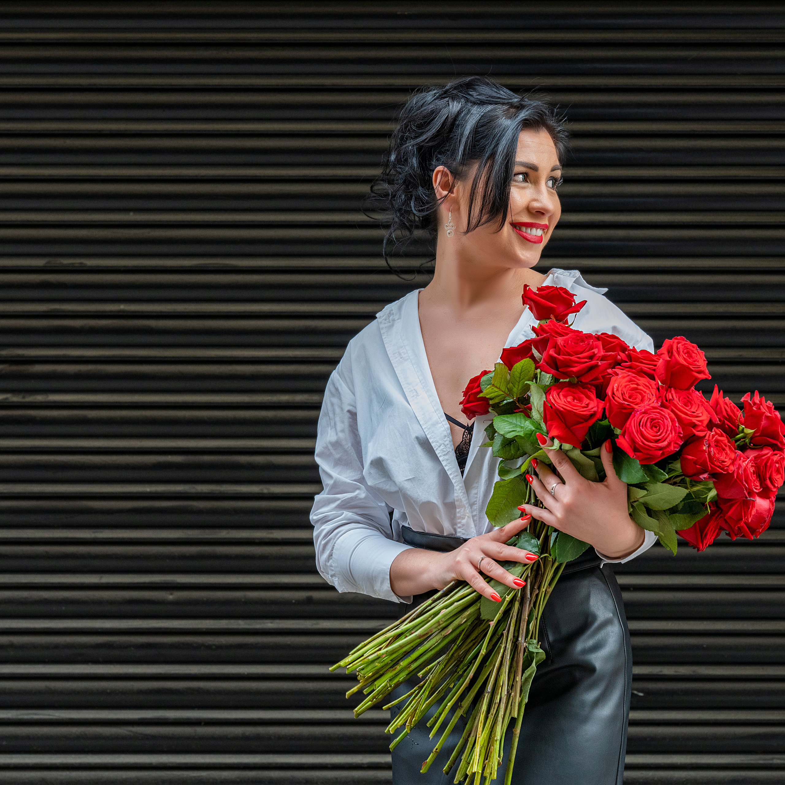 A series of women’s portraits