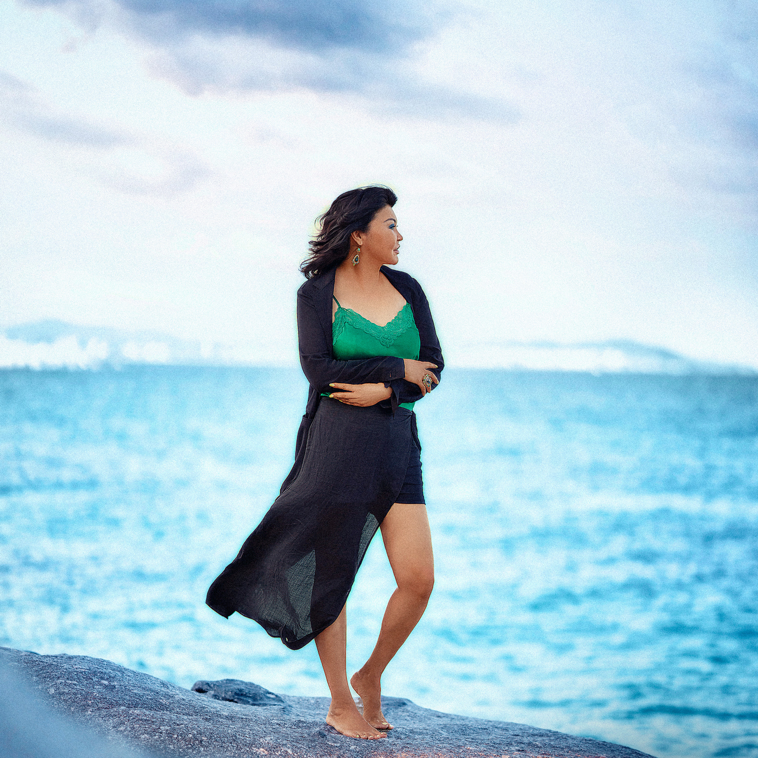 Photo session by the sea at S’Agaro