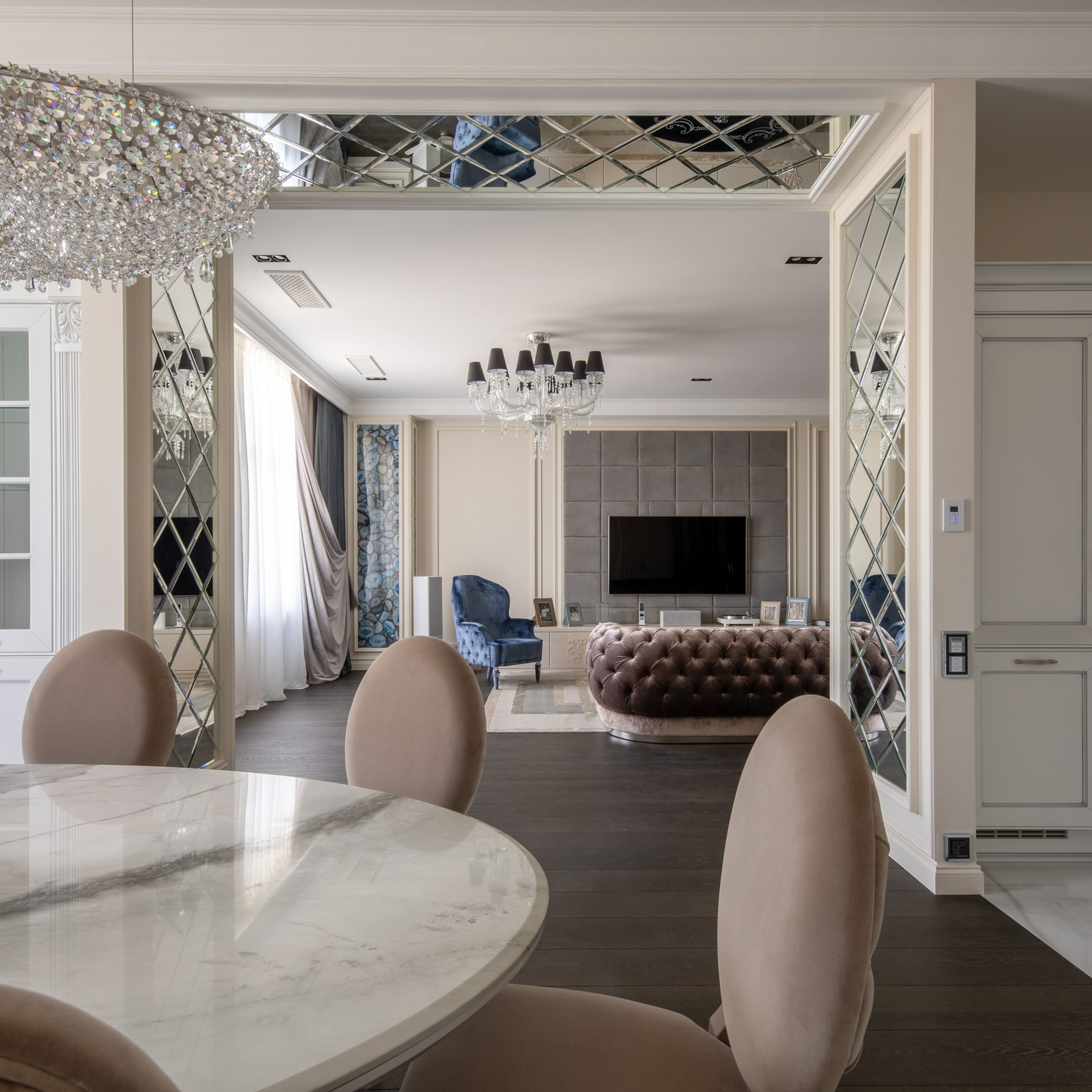 Modern apartment — designer Marina Egorova