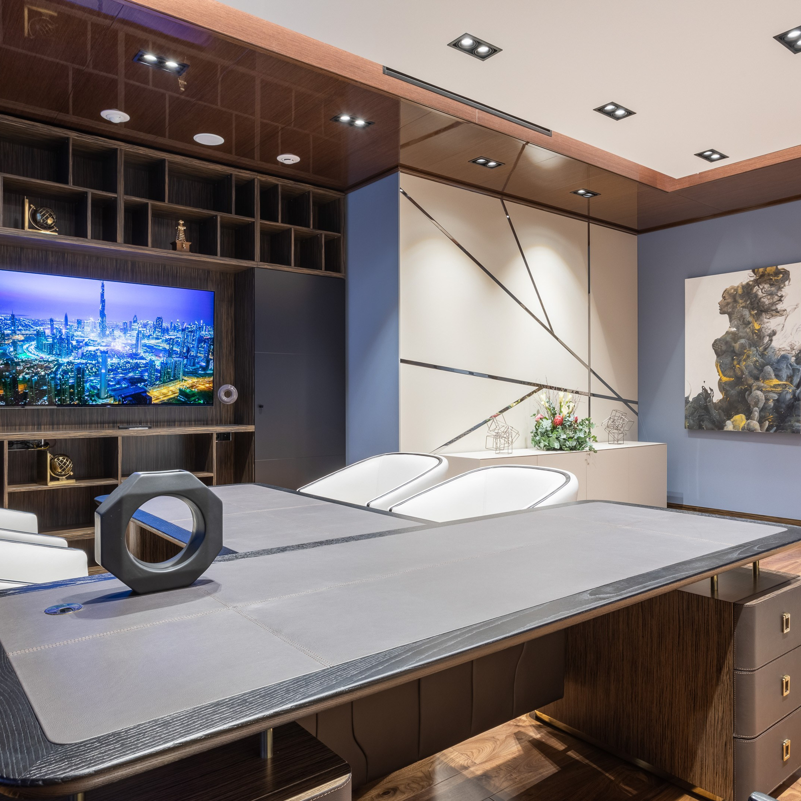 Modern luxury office — designer Marina Egorova