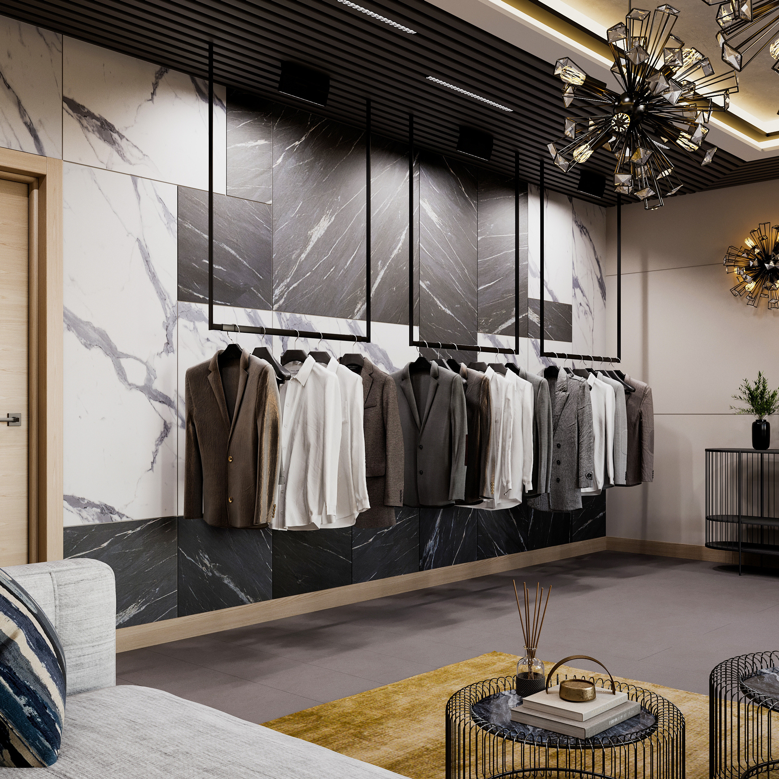 Clothing show room