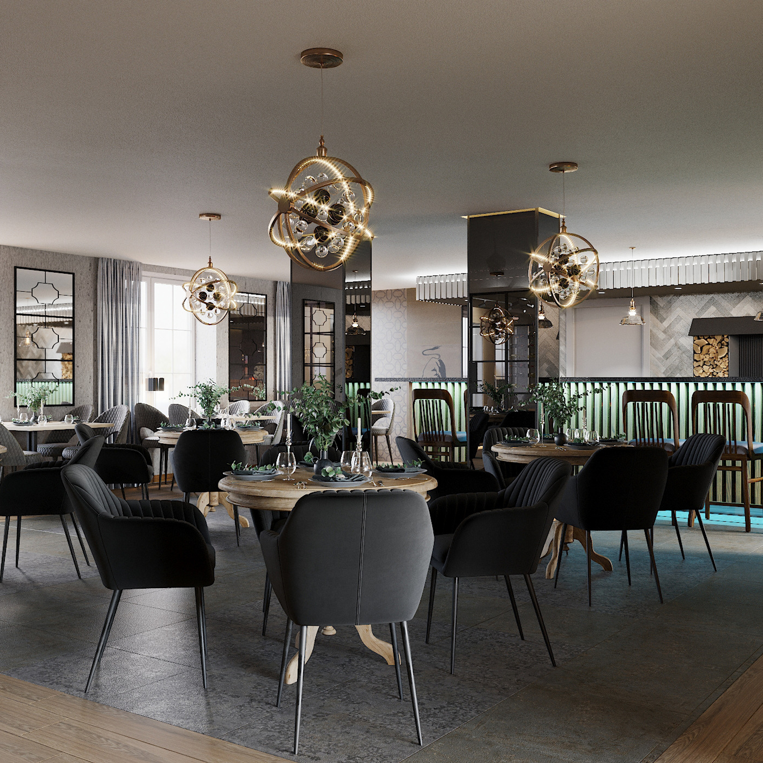 Restorāns «Heaven» Šveicē