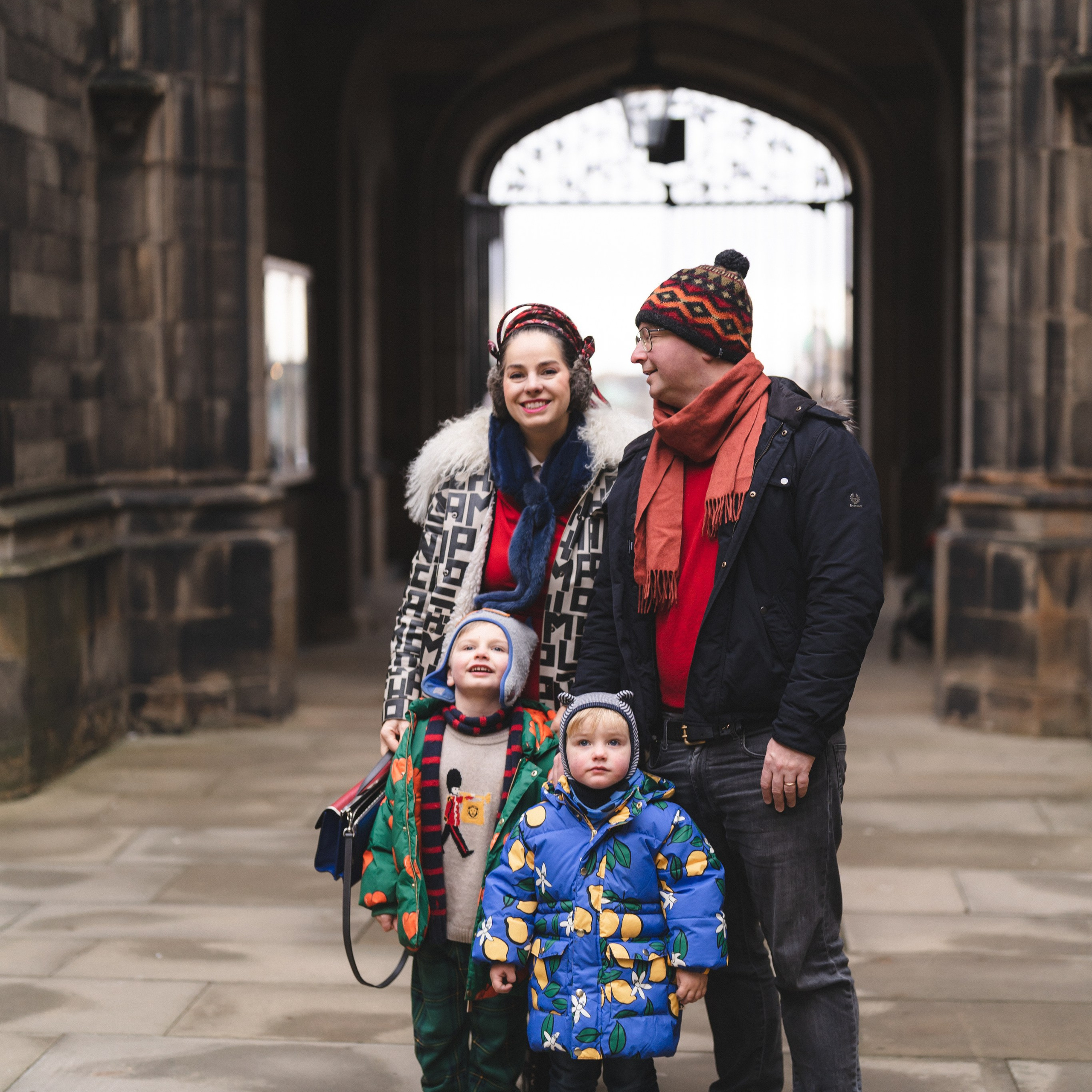 Family trip to Edinburgh. Photographer & Tour Guide Based in Scotland