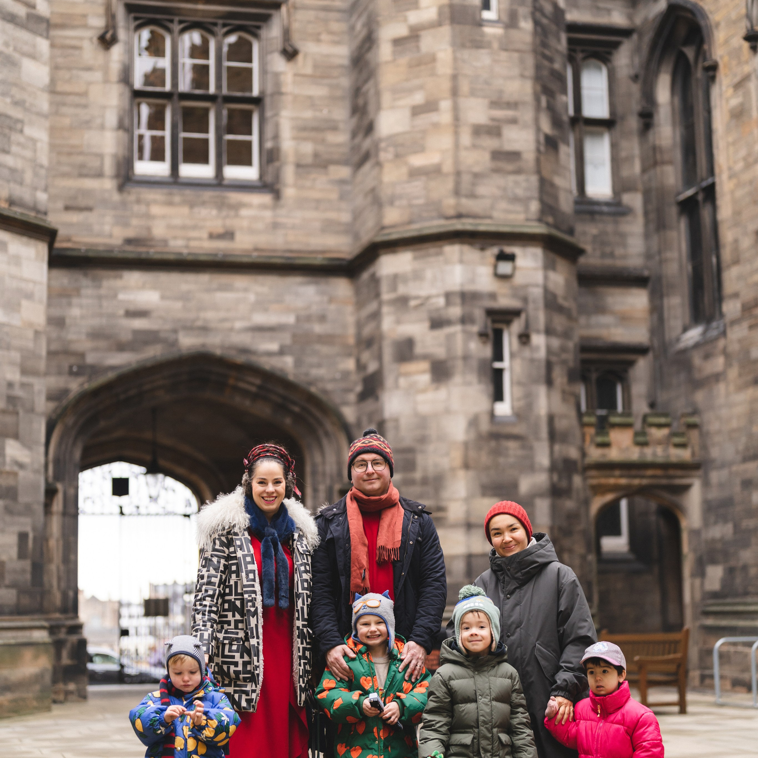 Family trip to Edinburgh. Photographer & Tour Guide Based in Scotland