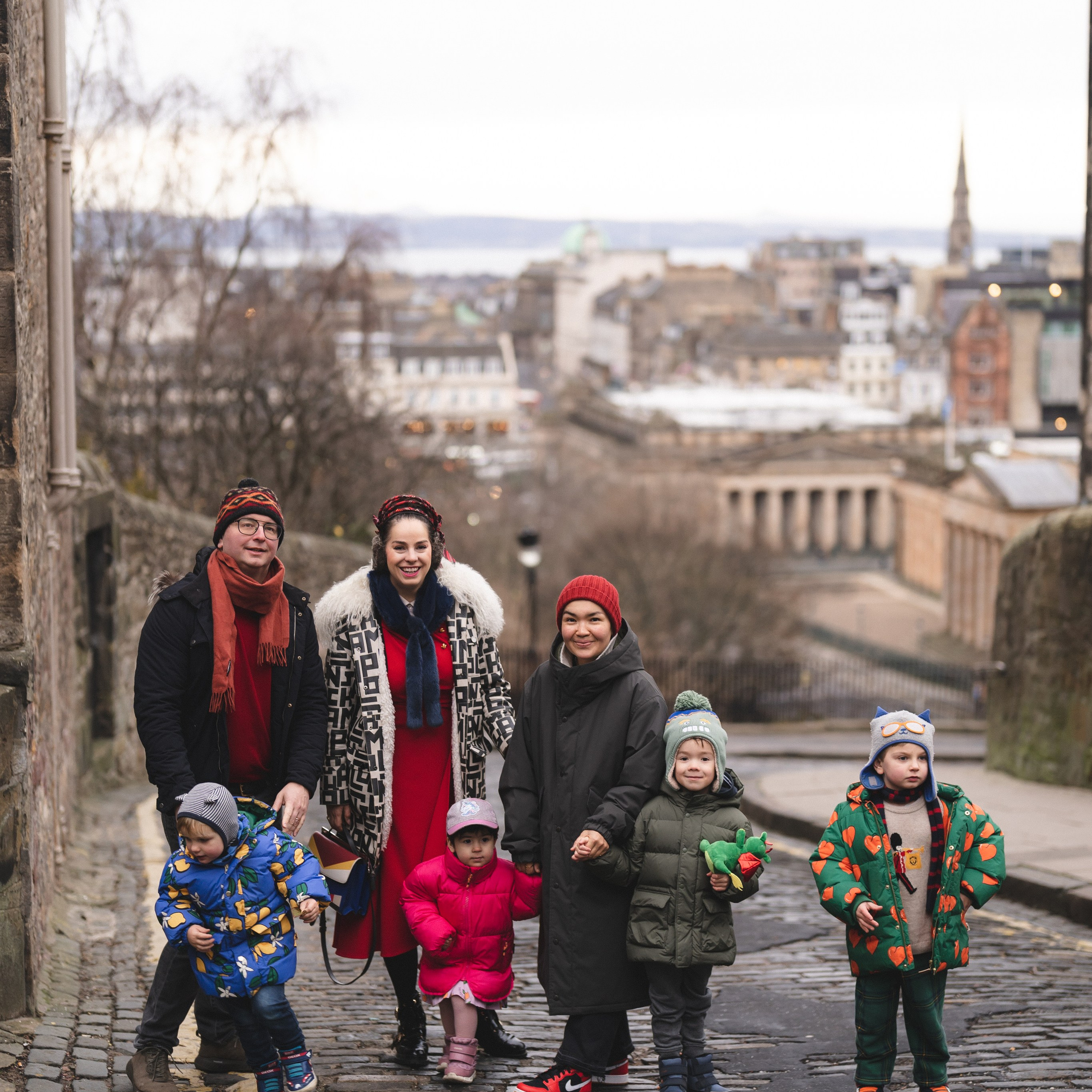 Family trip to Edinburgh. Photographer & Tour Guide Based in Scotland
