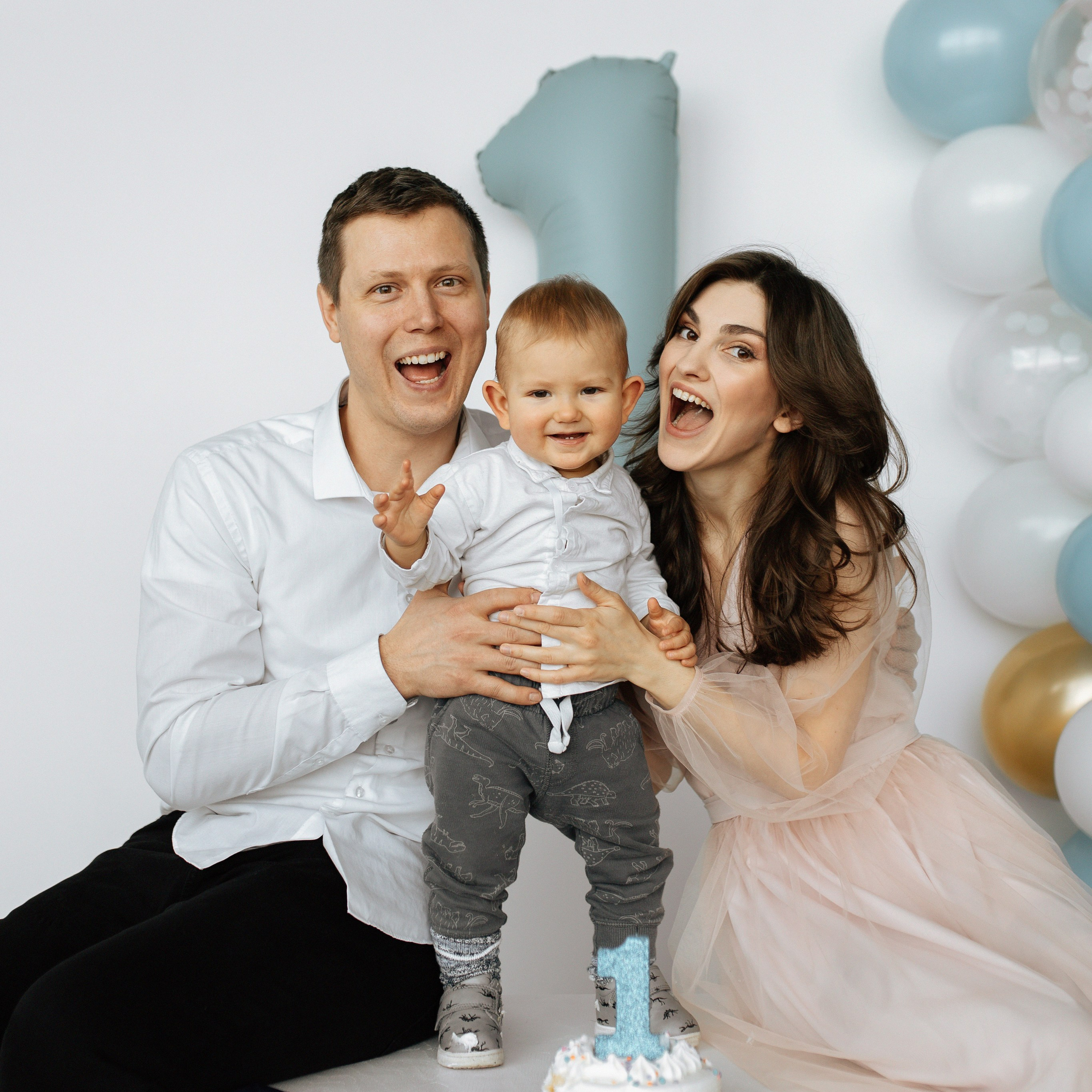 Aleksandr’s first birthday