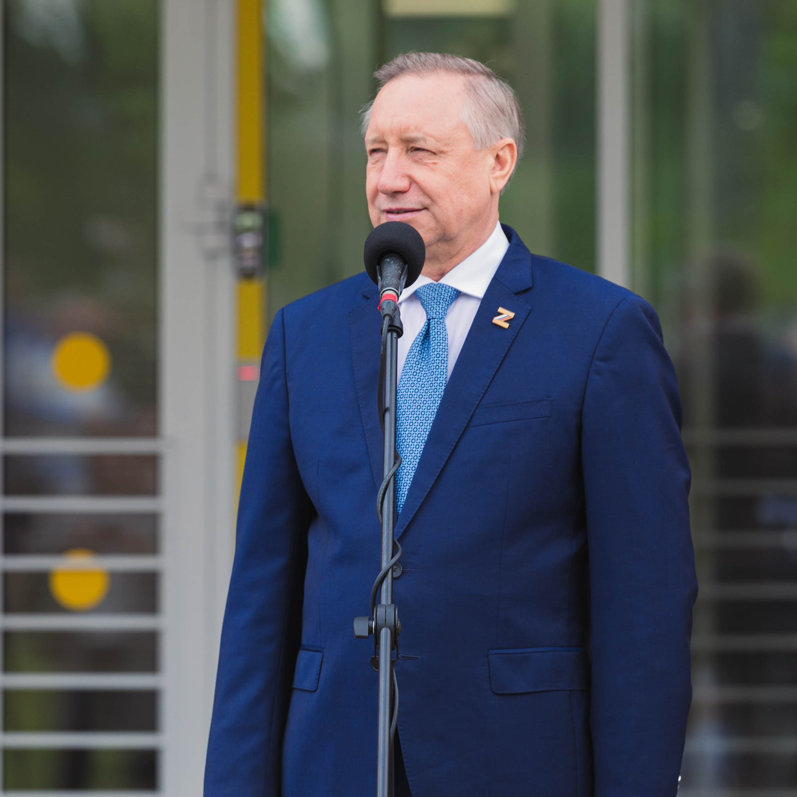 Церемония открытия школы № 478 в Новой Охте