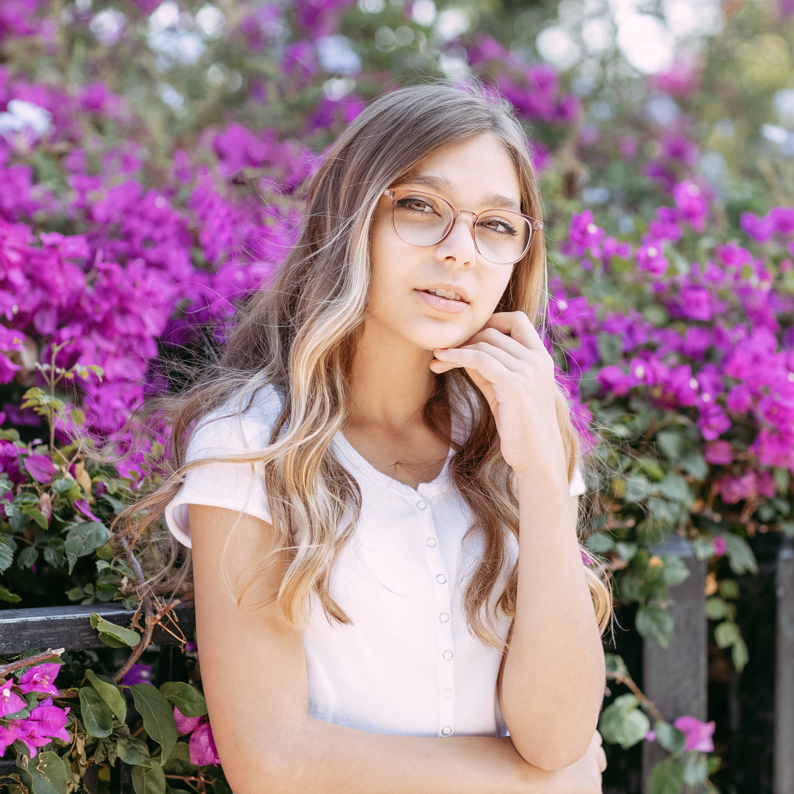 Фотосессия прогулка для именинницы Миланы