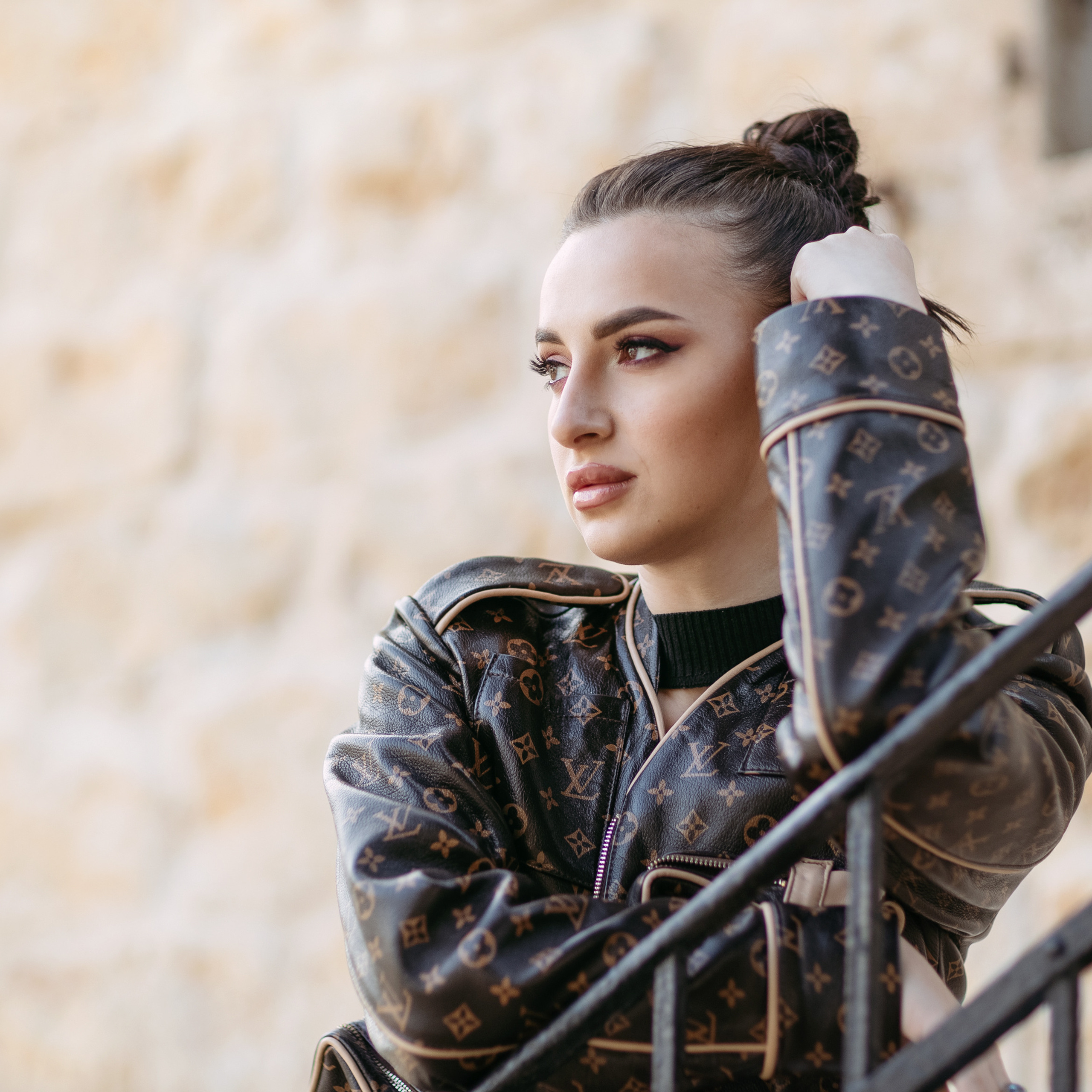 Milena. Street Style photoshooting, Haifa