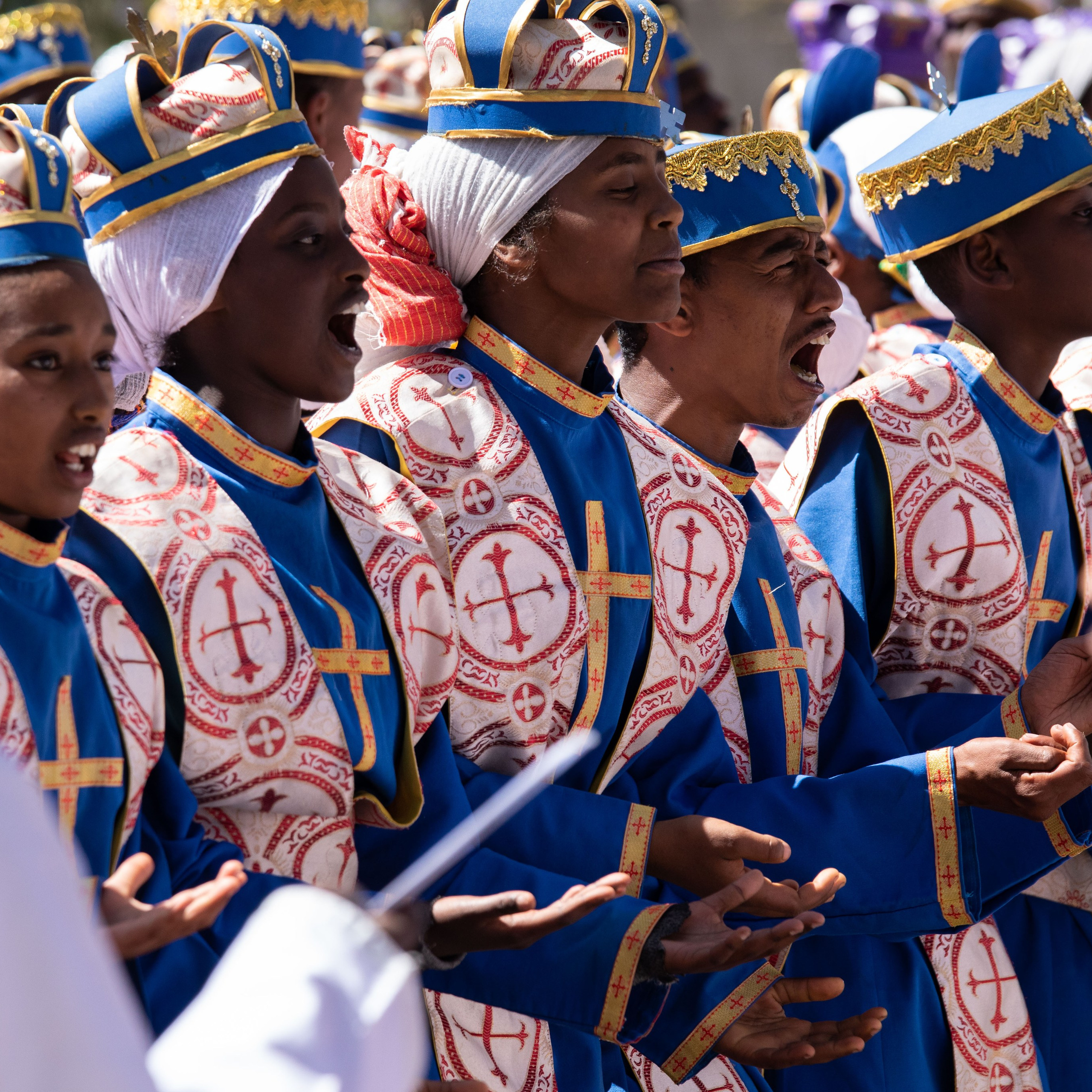 Epiphany celebration in Ethiopia