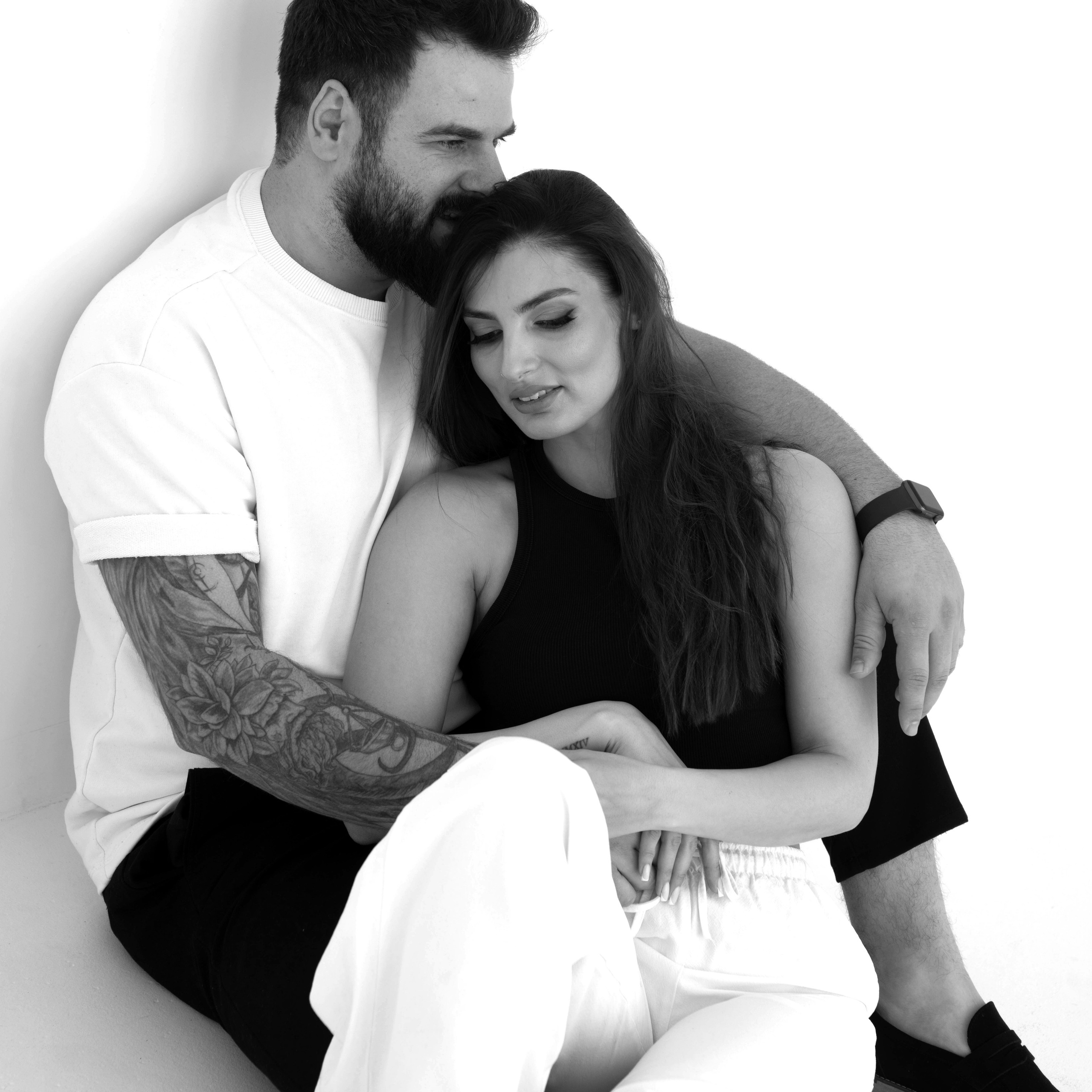 წყვილის ფოტოსესია სტუდია
