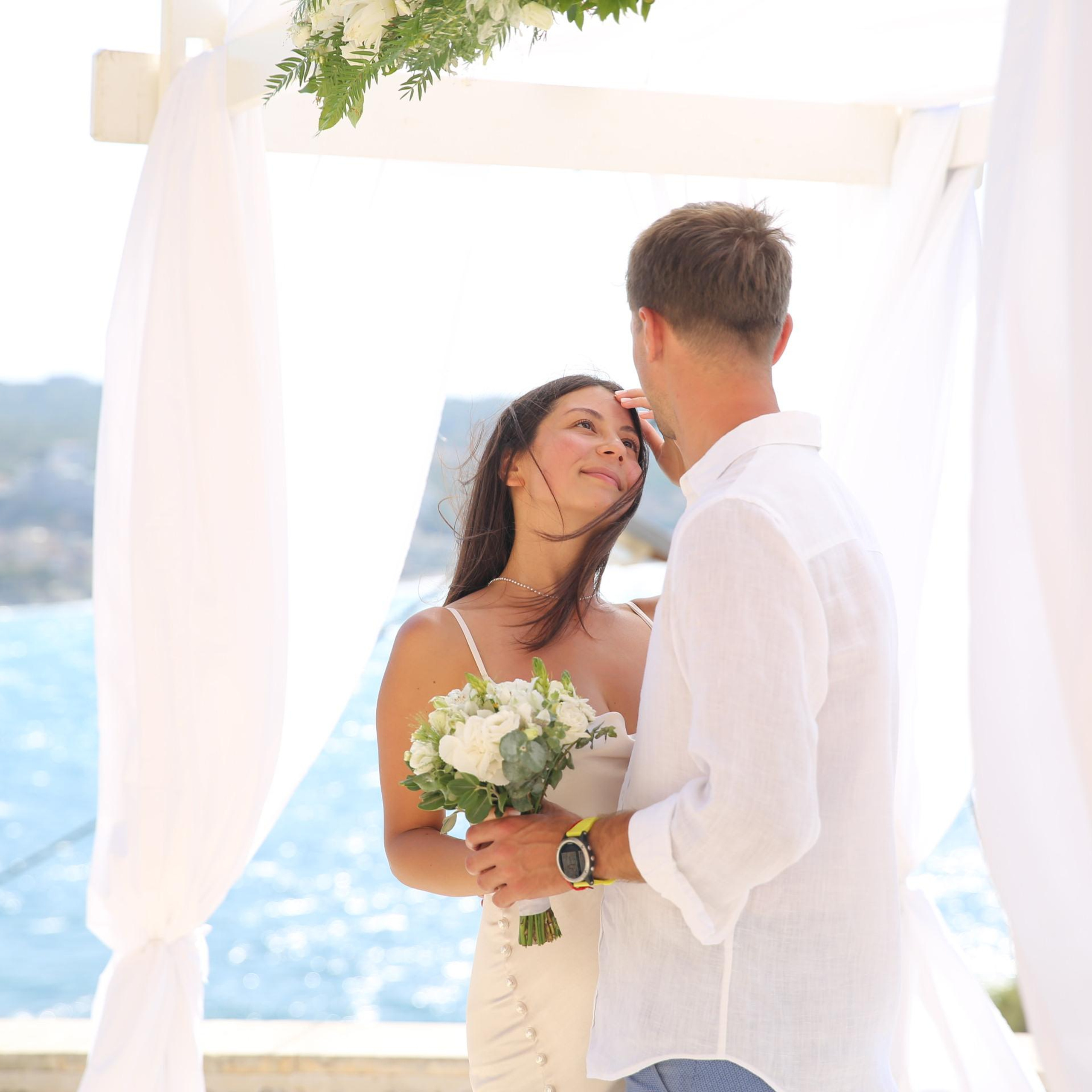 Отзывы наших клиентов. Свадьбы в Греции на Крите и Санторини, фотограф — Екатерина Романова