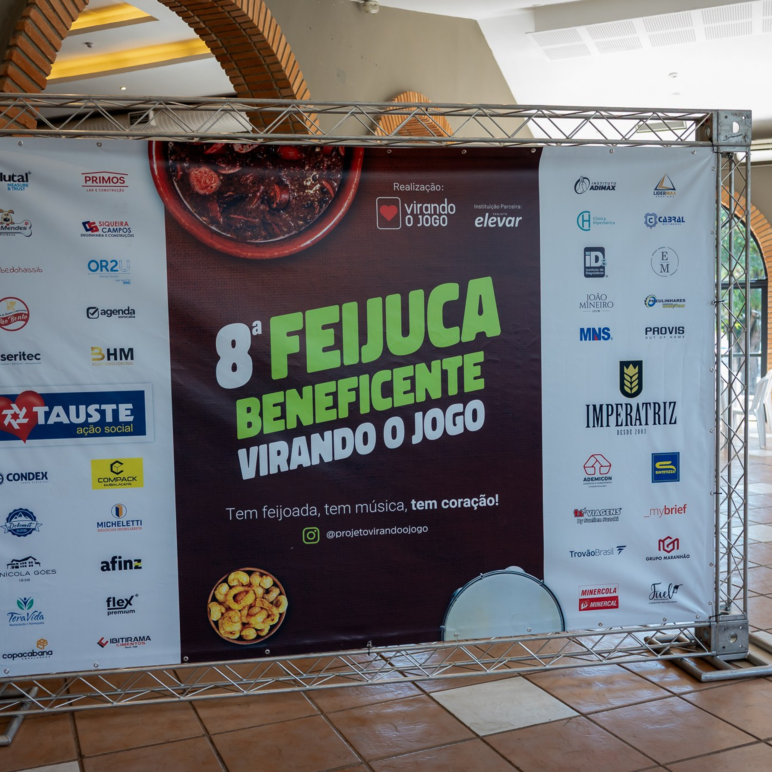 Virando o&nbsp;Jogo- Feijoada Beneficente