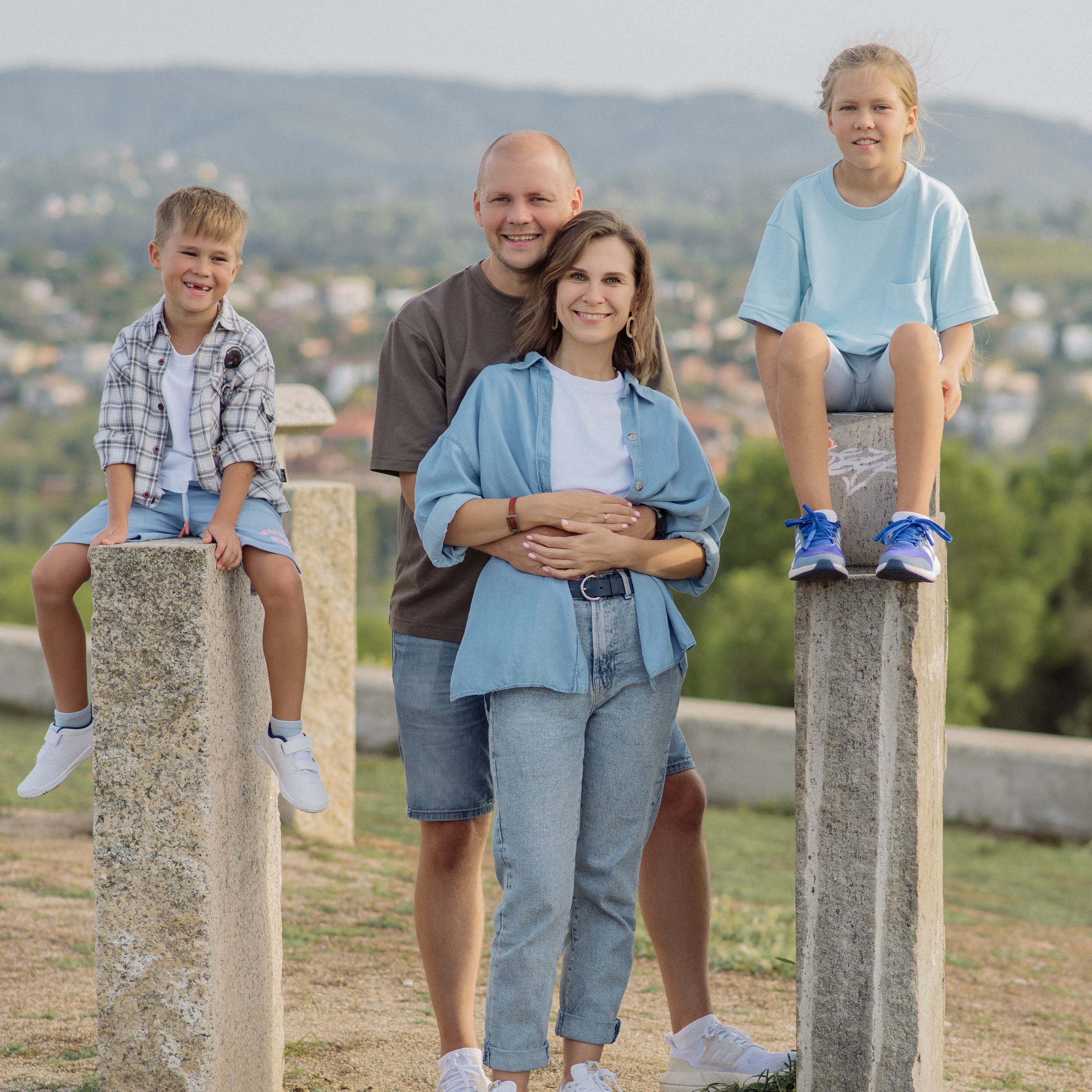 Family photoshoot in Sant Cugat