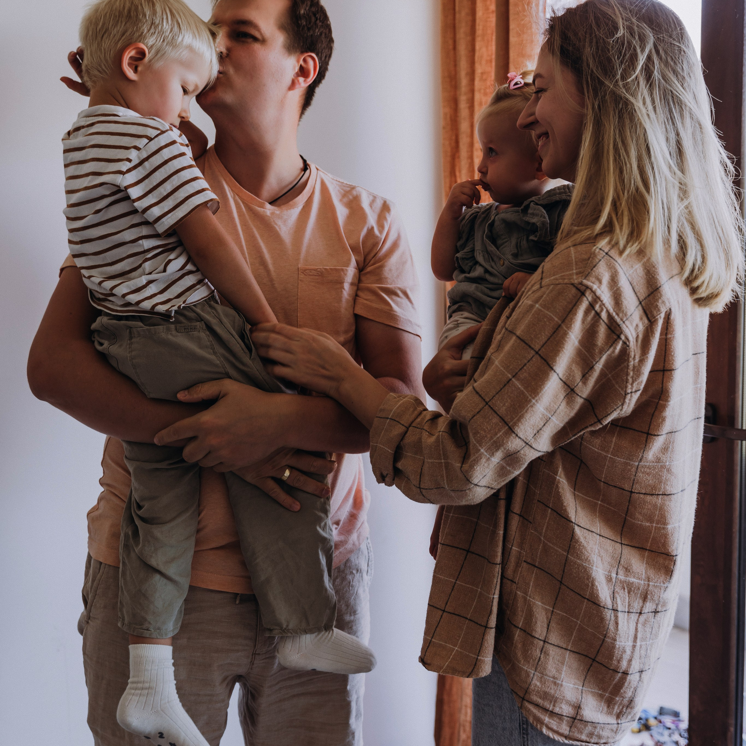 At home family shooting