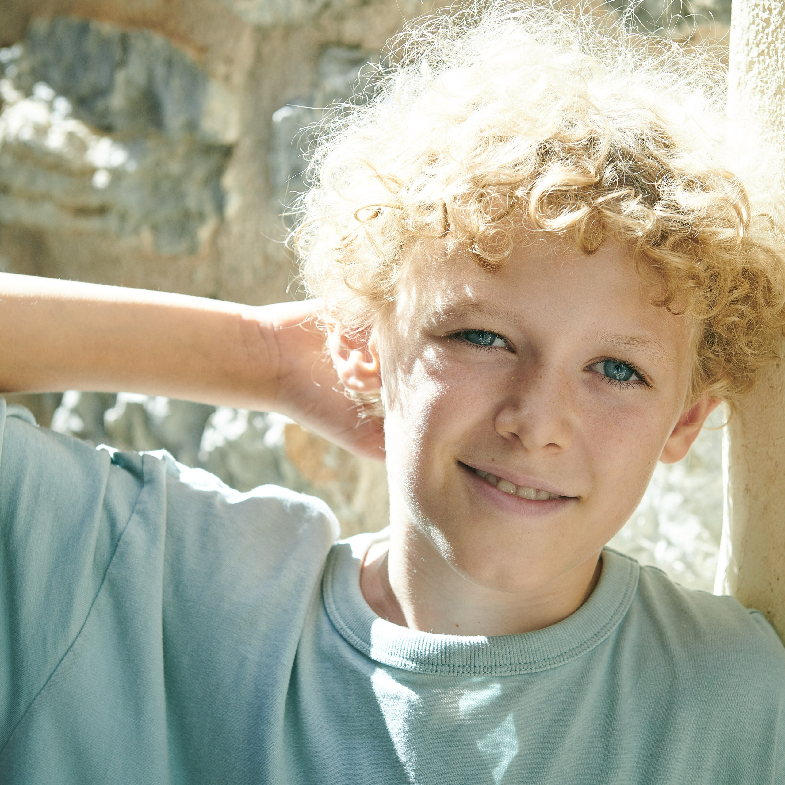 Campaign-style kidswear story designed for lookbooks and digital use