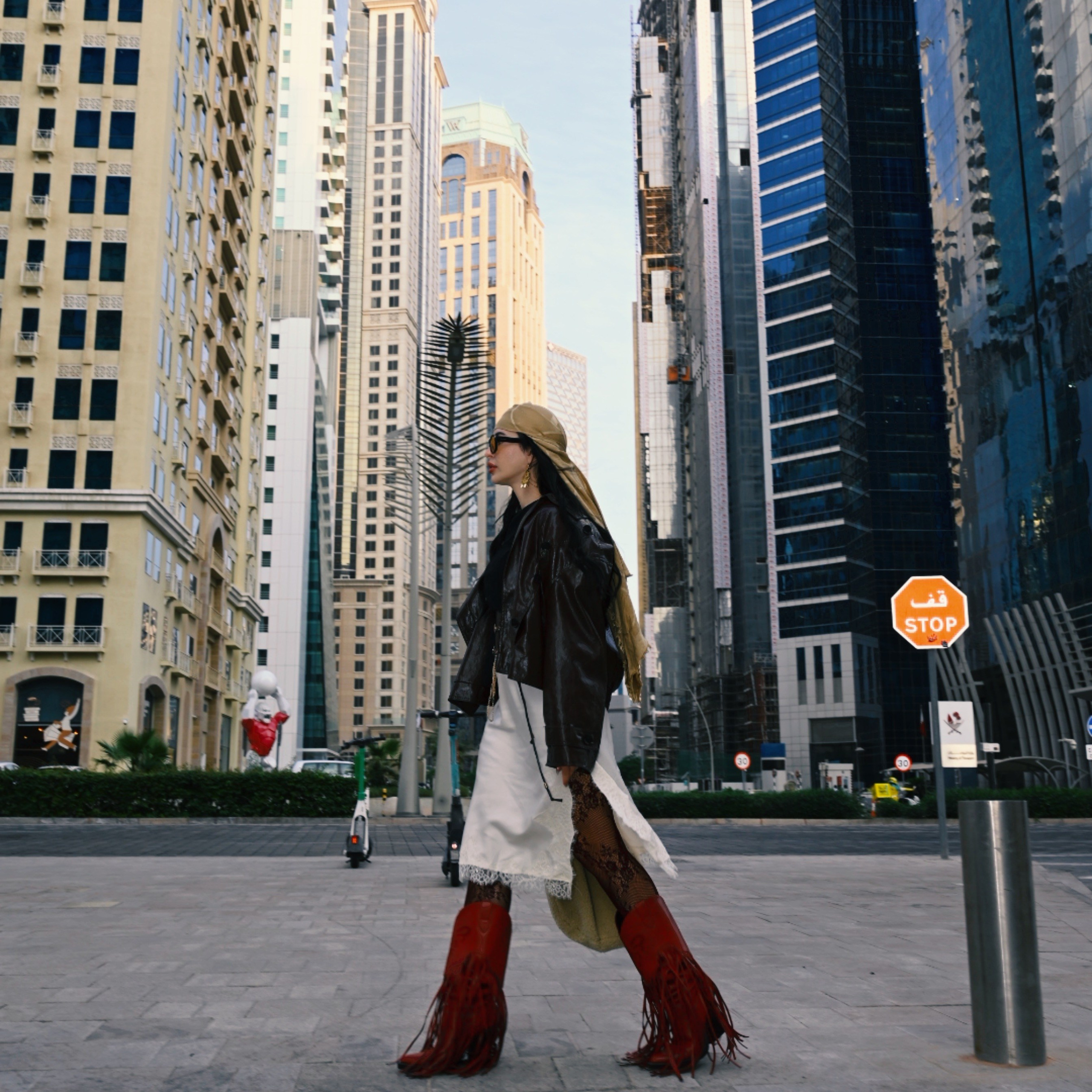 With @NadiaBabiyak. Photographer & Content Creator|Doha, Qatar