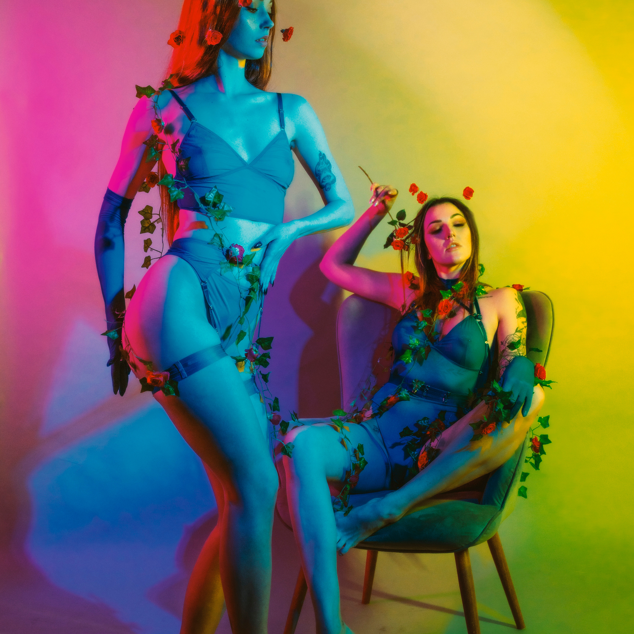 IVY PHOTOSHOOT — colorful