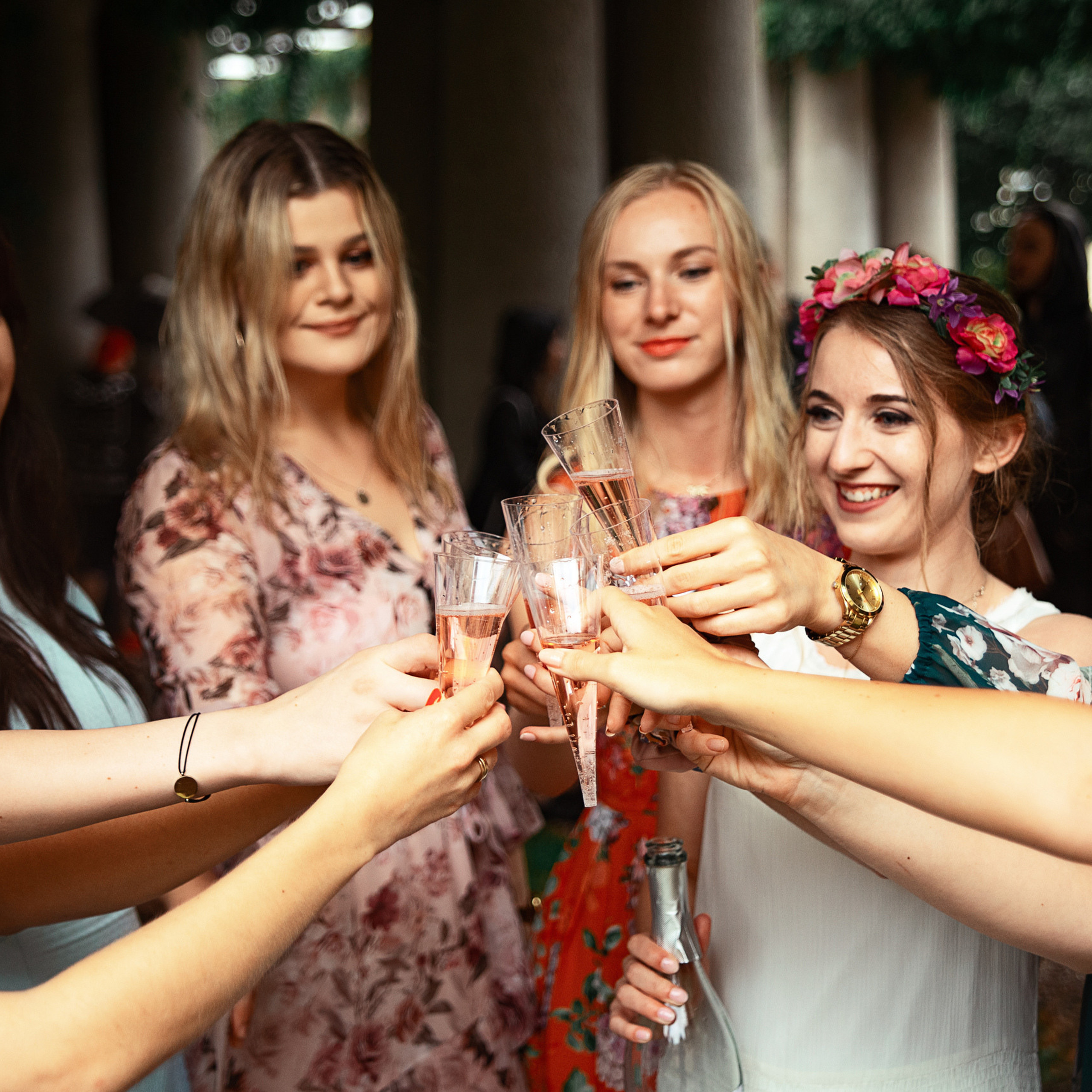 Bachelorette photo session reportage