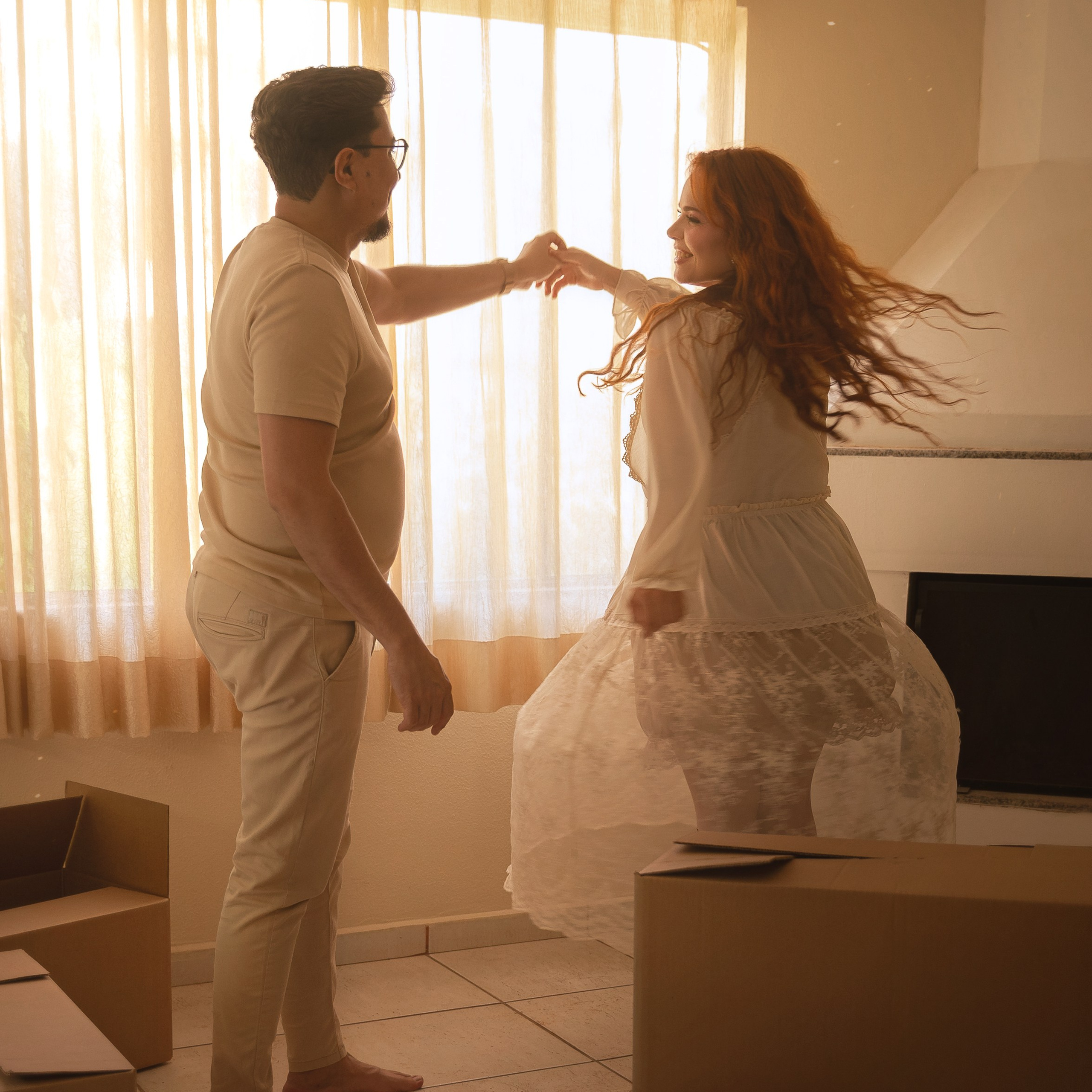 Ensaio em casa — Aline