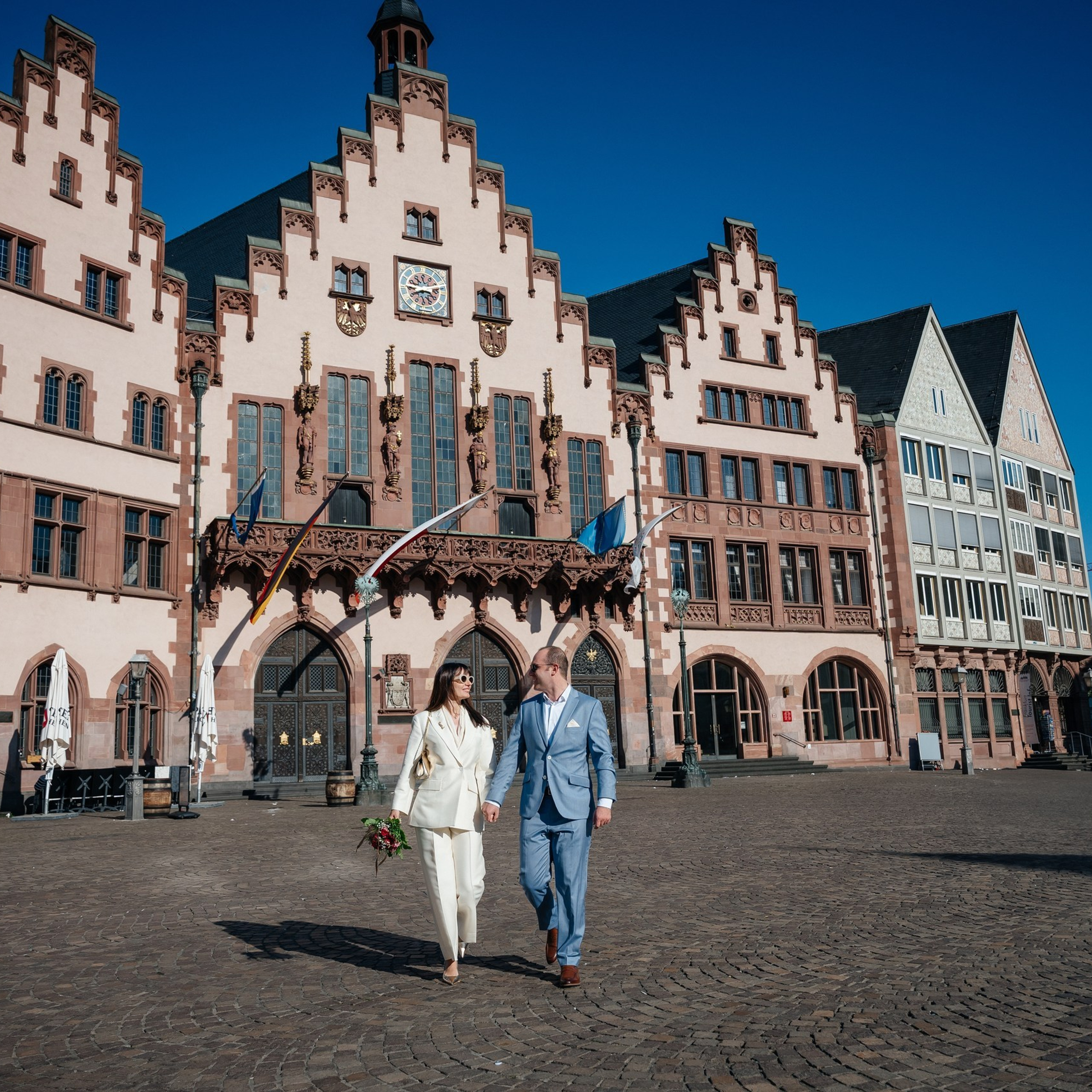 Getting Ready Together Before the Wedding Day. Wedding photographer & videographer Frankfurt | Denis Mirosnik