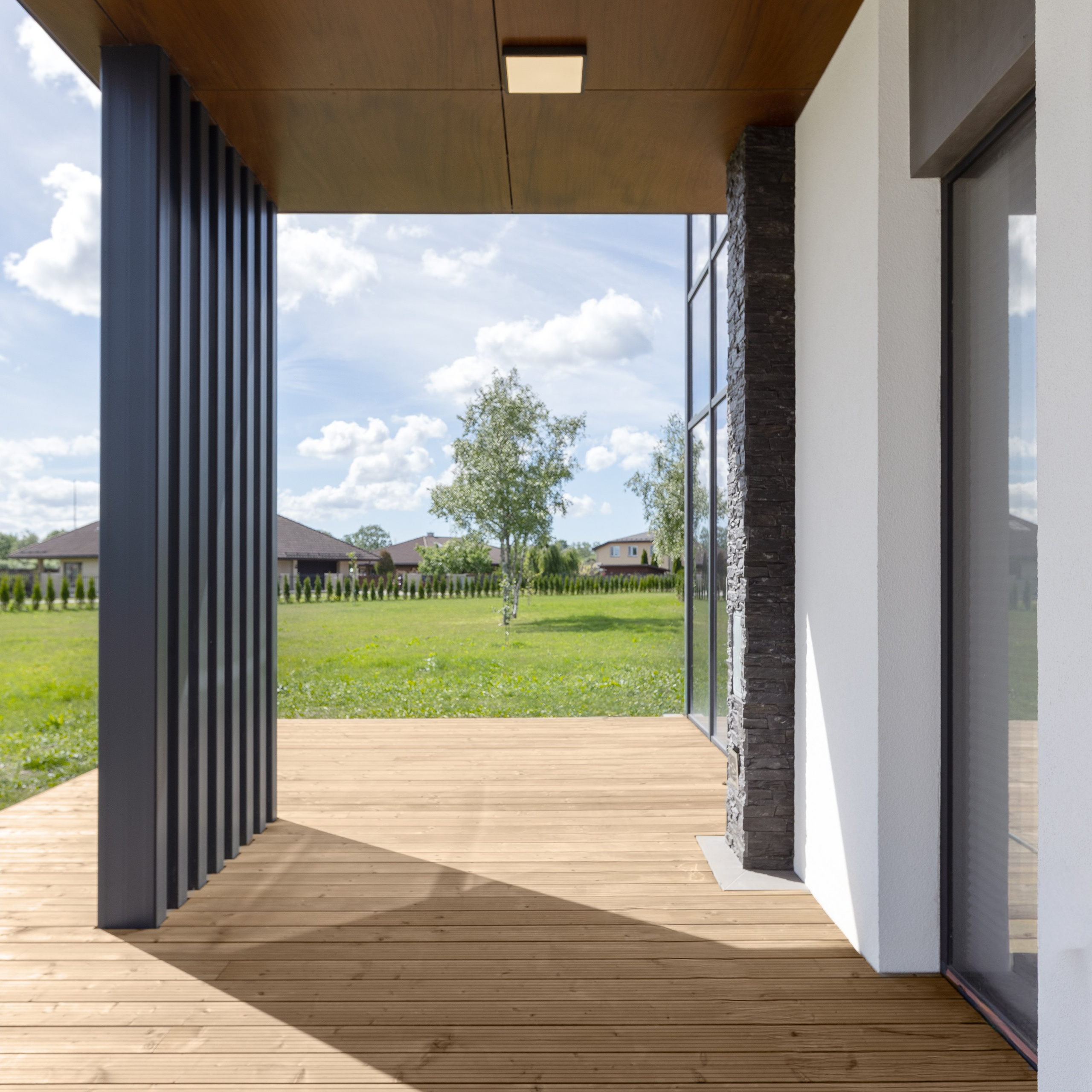 view from near the house, architectural photography