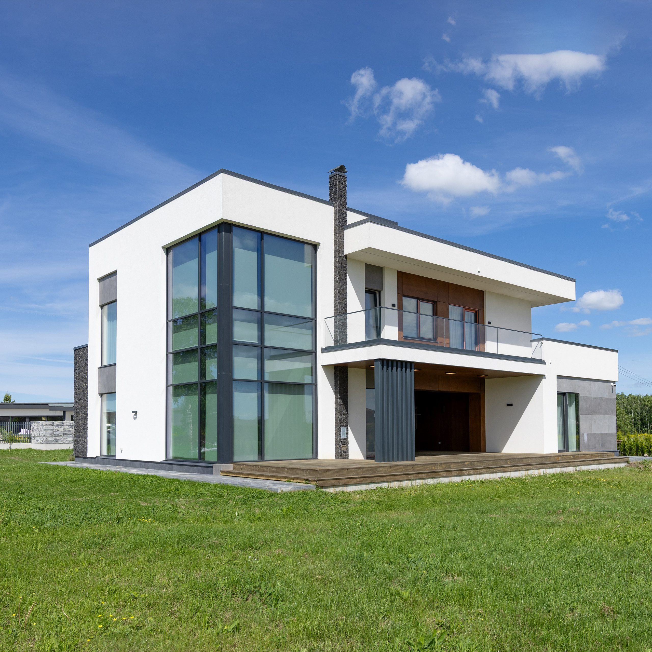 Contemporary private house architecture in Estonia