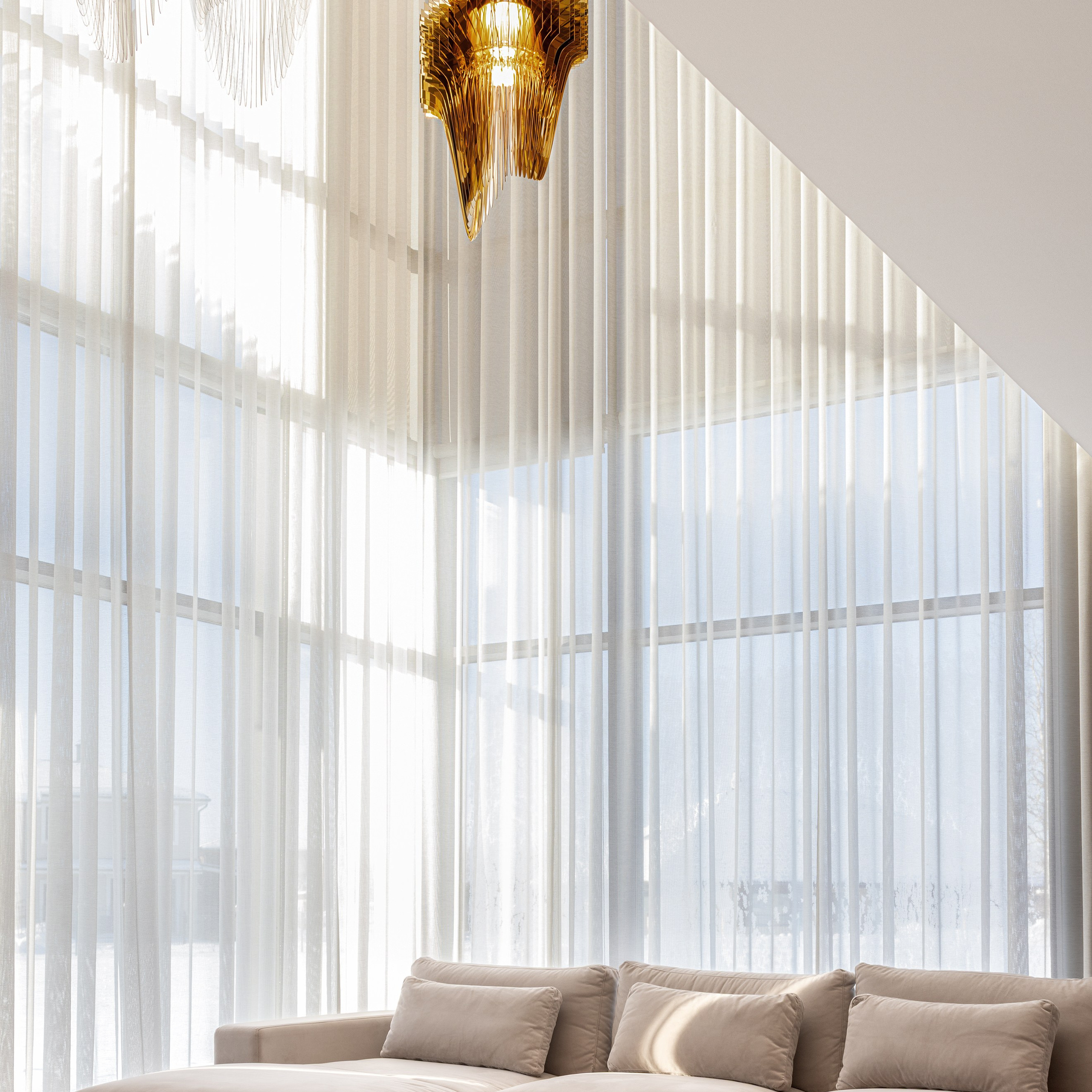 Contemporary residential home interior in Estonia