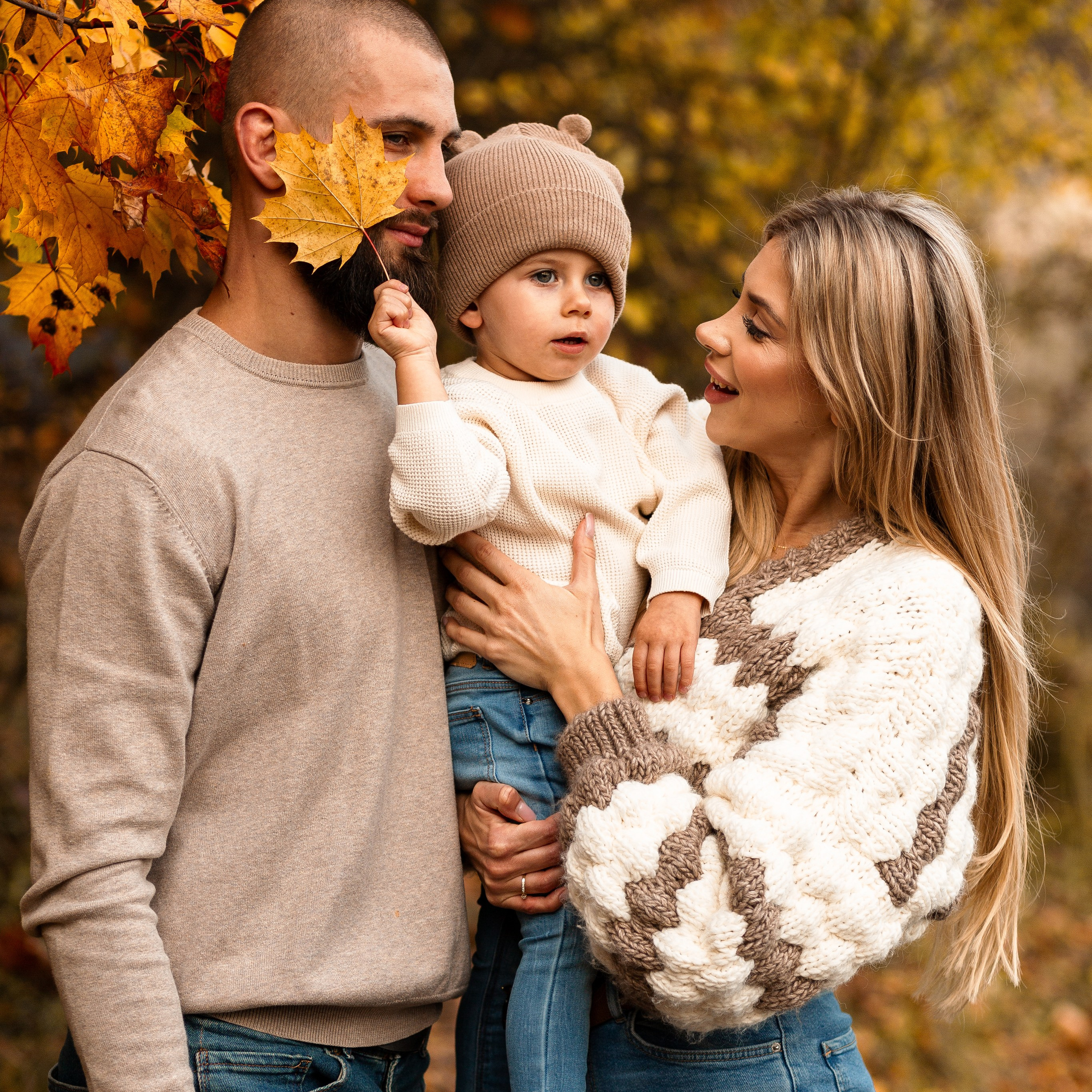 Rodzina Marta Oskar i Nikoś