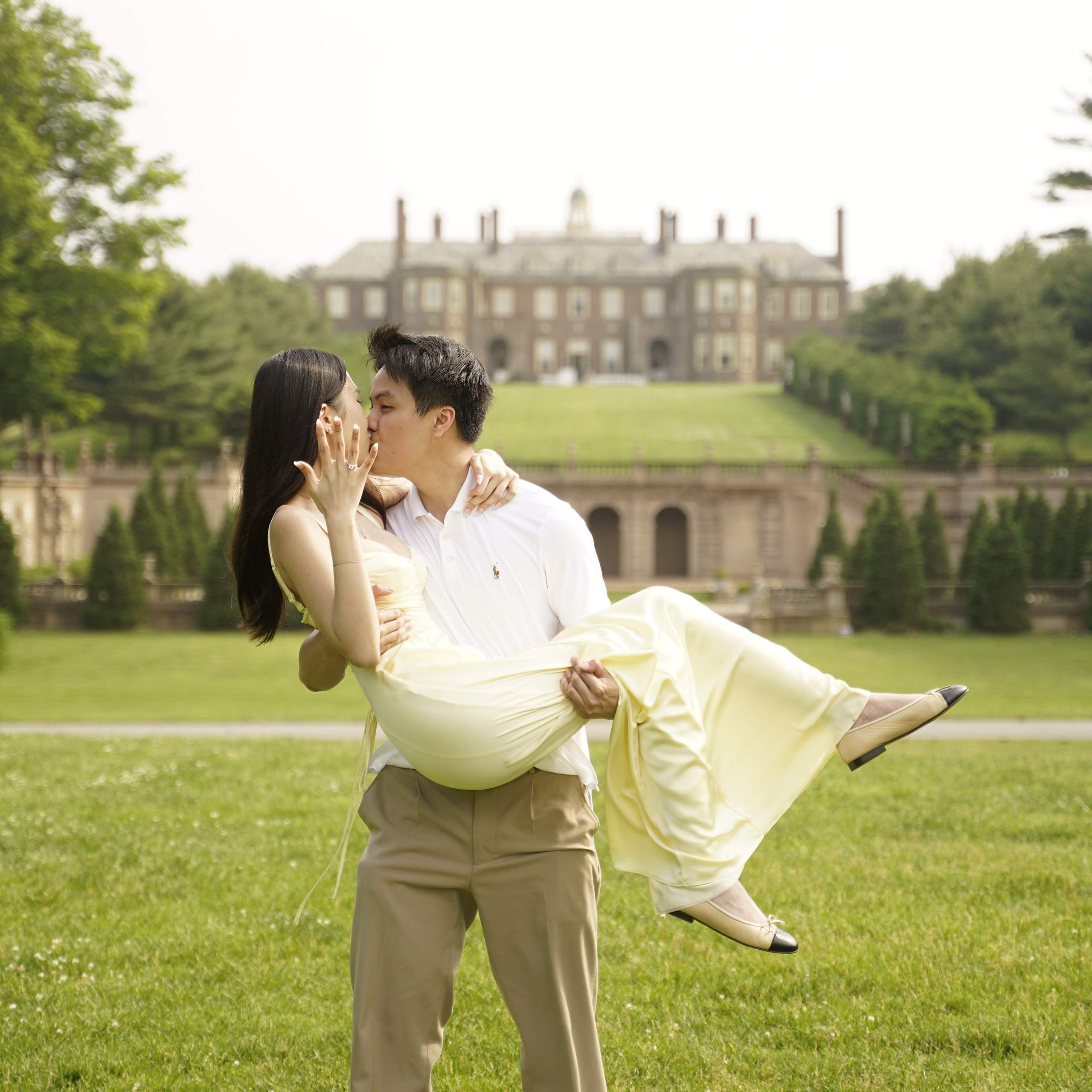 Brian and Lily | Castle Hill on&nbsp;Crane Estate