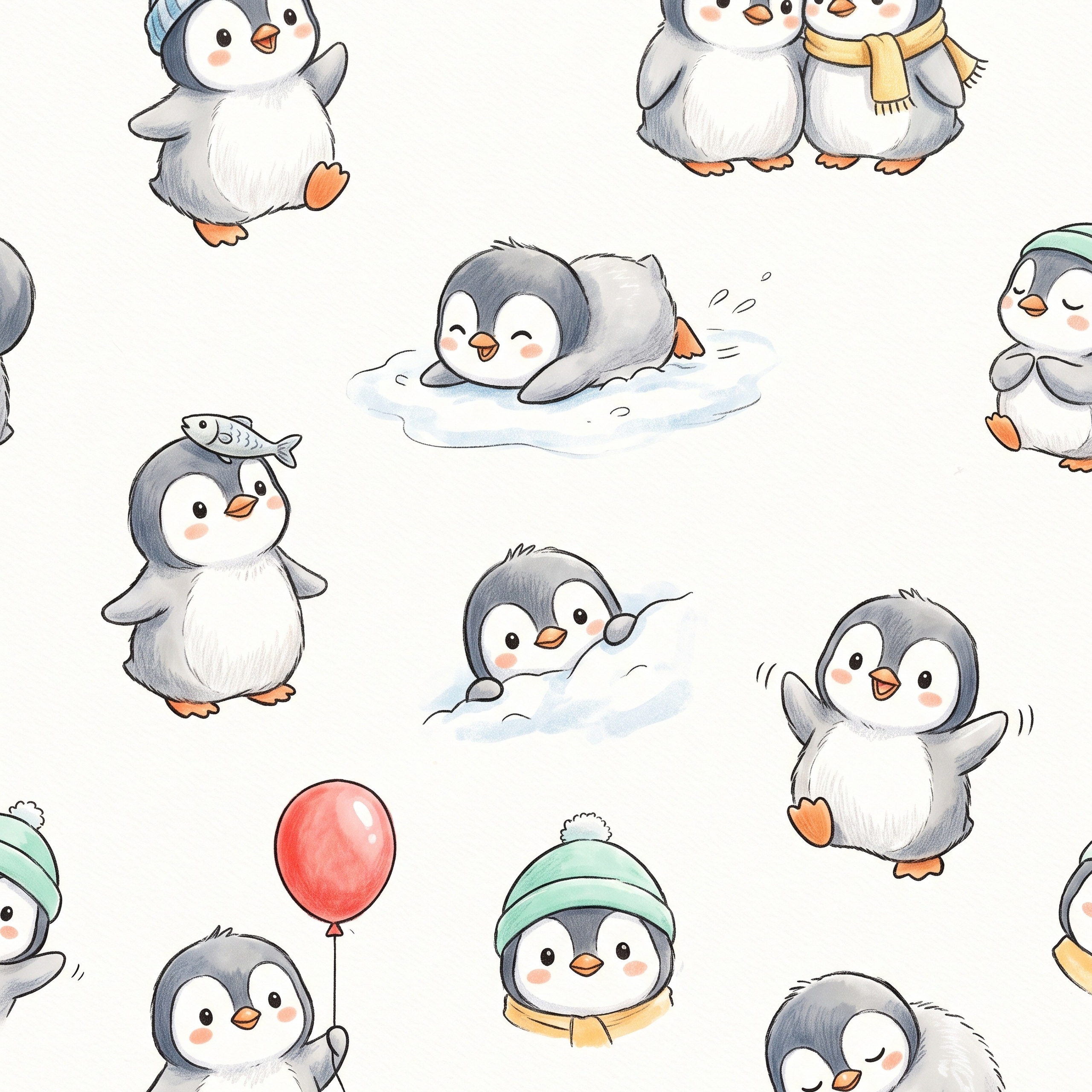 Cute cartoon vector illustration