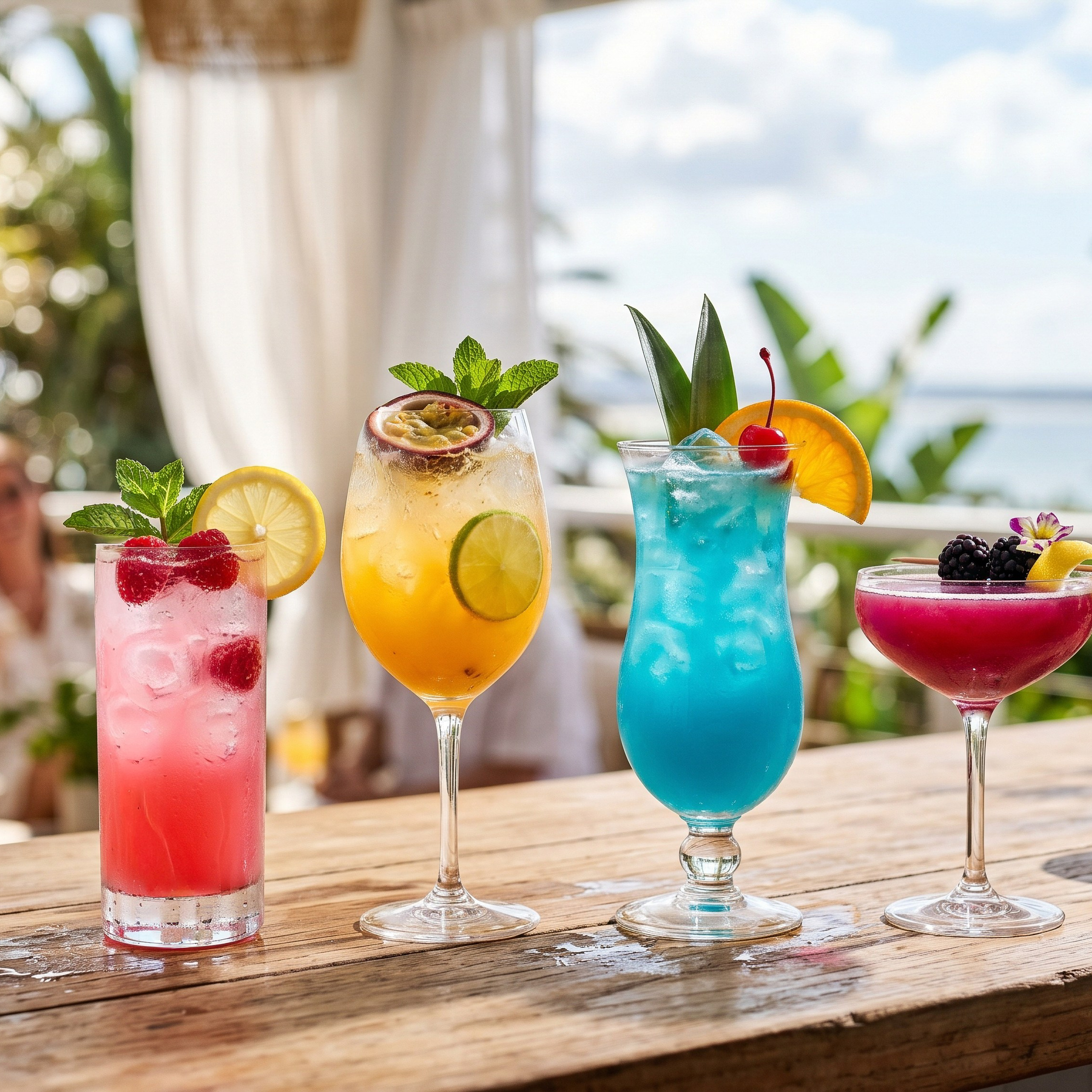 AI Generated Images cocktails and drinks