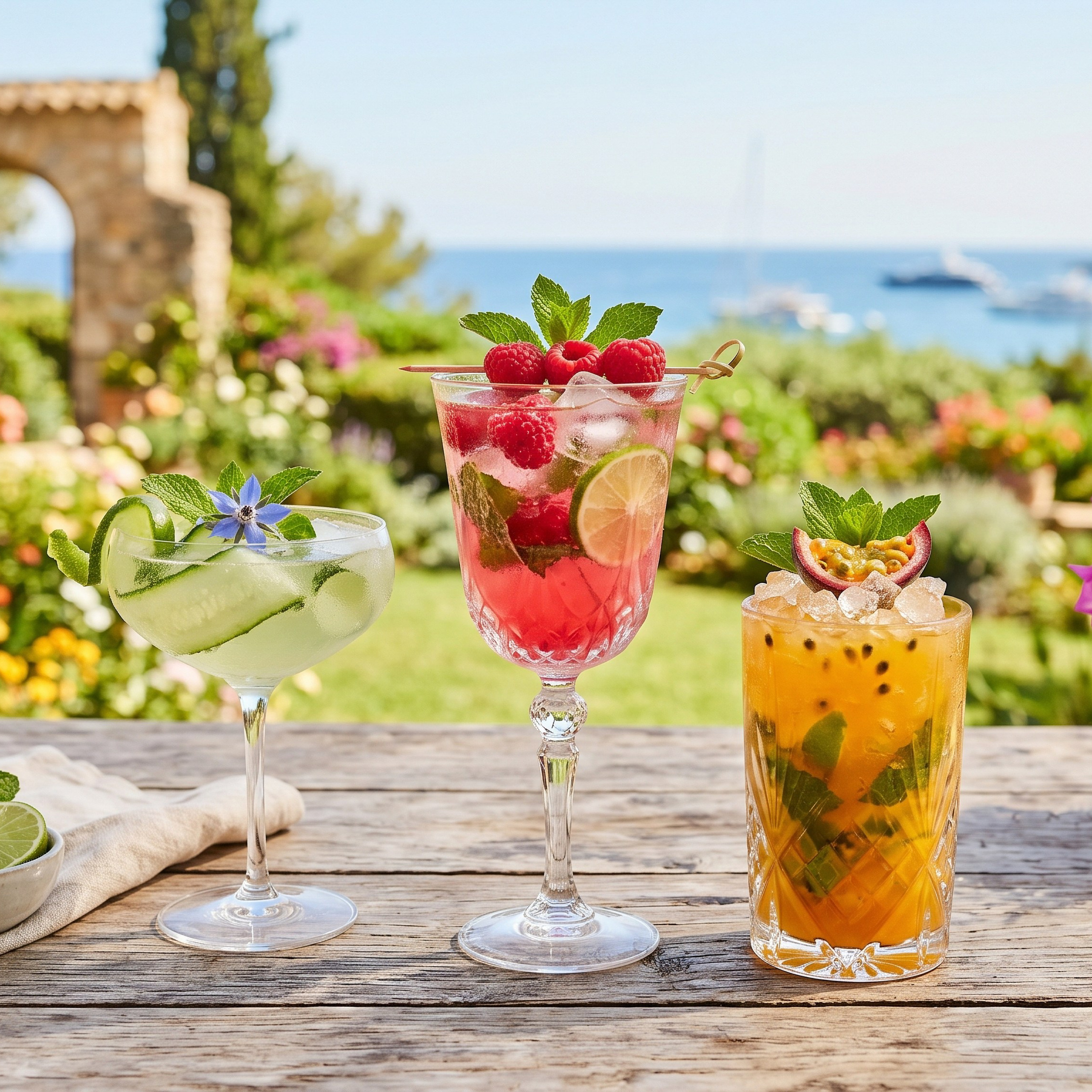 Stunning AI-generated Cocktail Artwork
