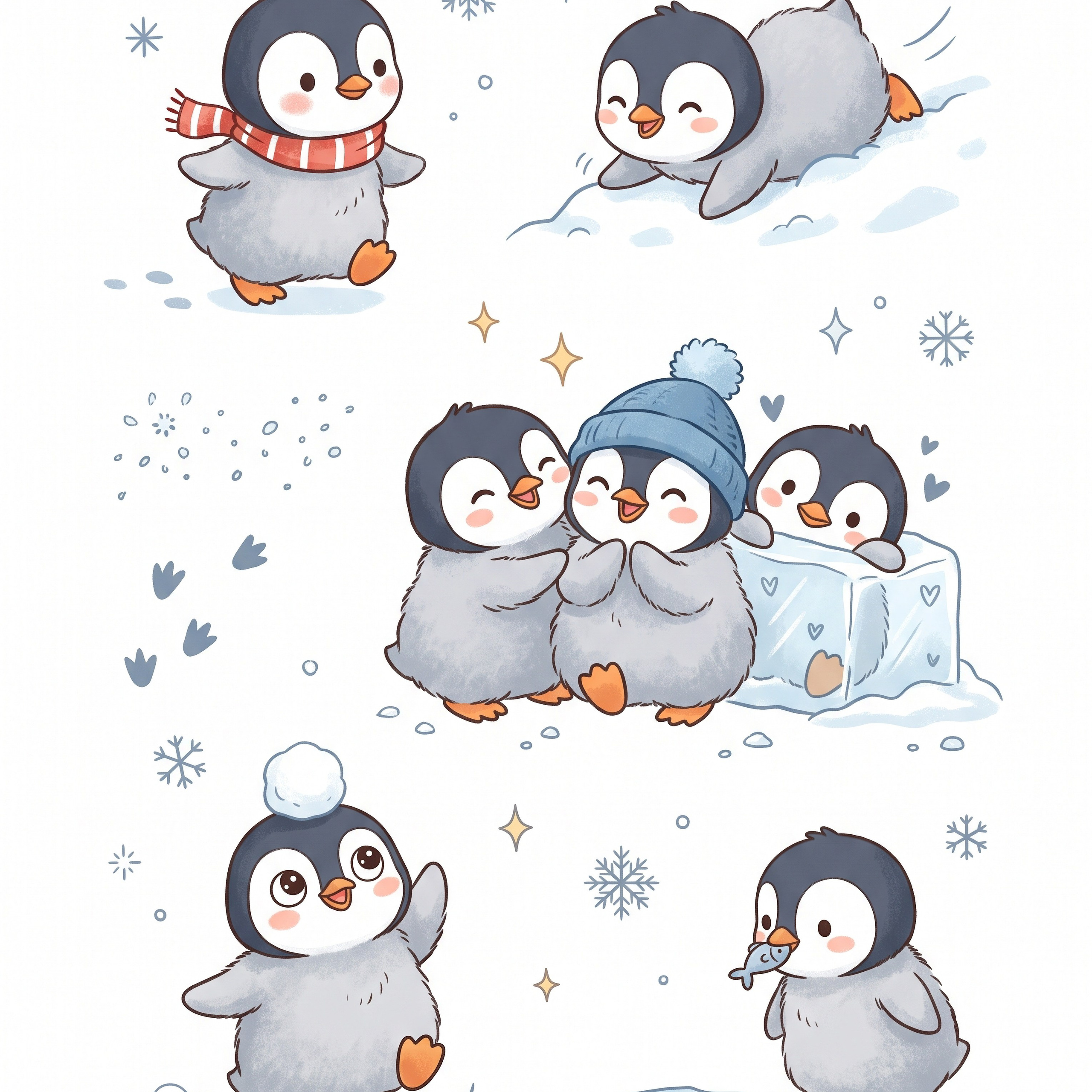 Cute cartoon vector illustration
