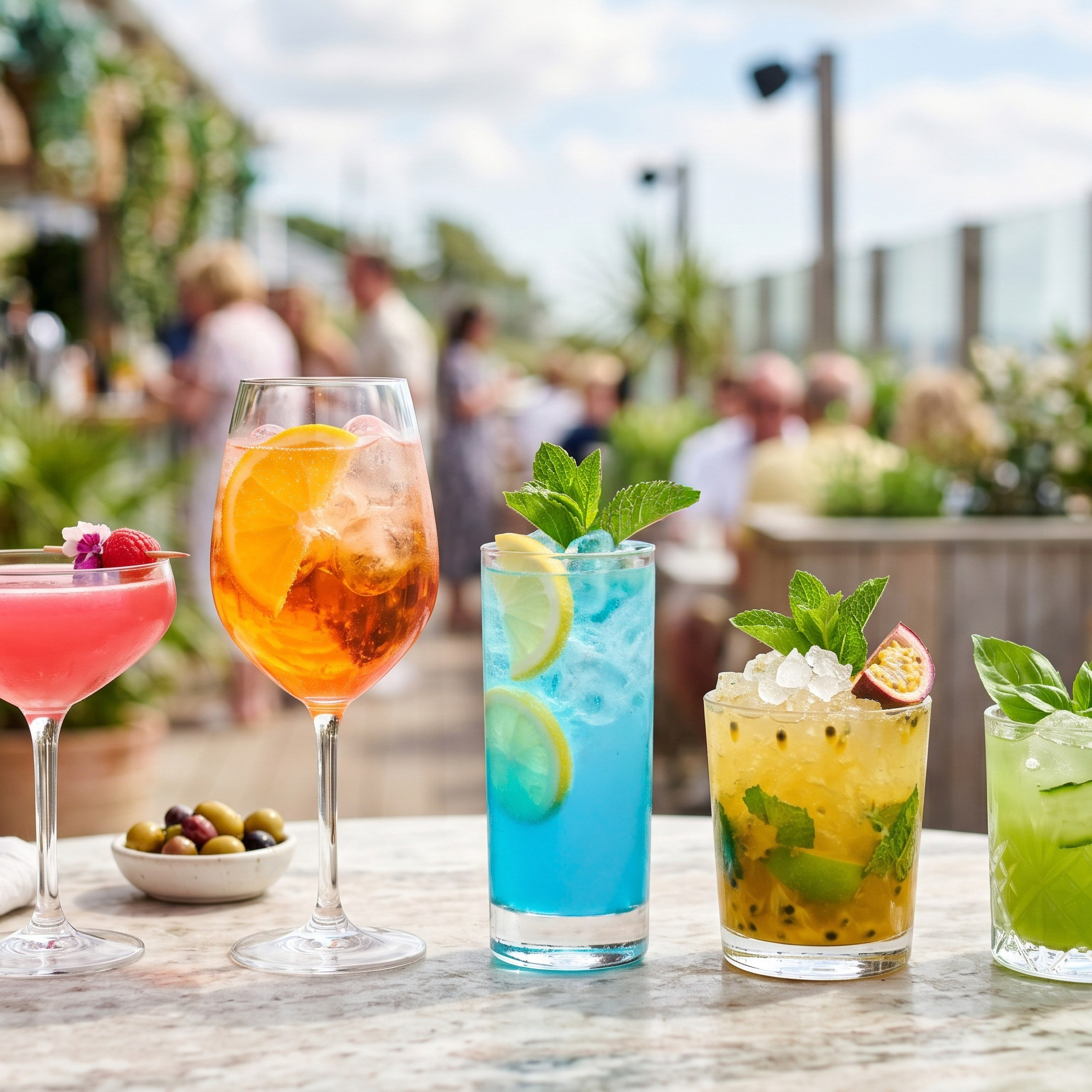 AI Generated Images cocktails and drinks