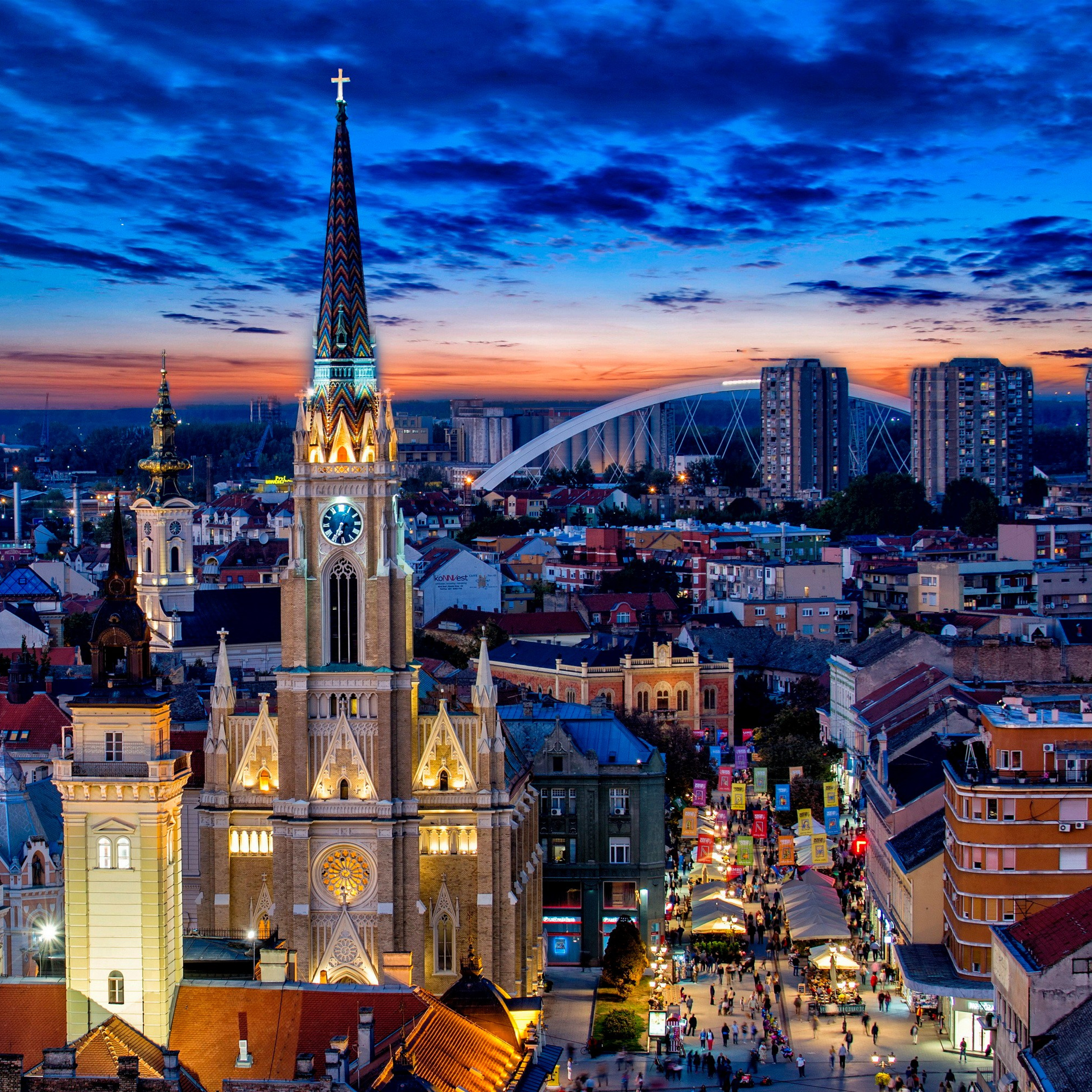 Novi Sad, tri prazna mesta pa&nbsp;svi ostali gradovi.❤️
