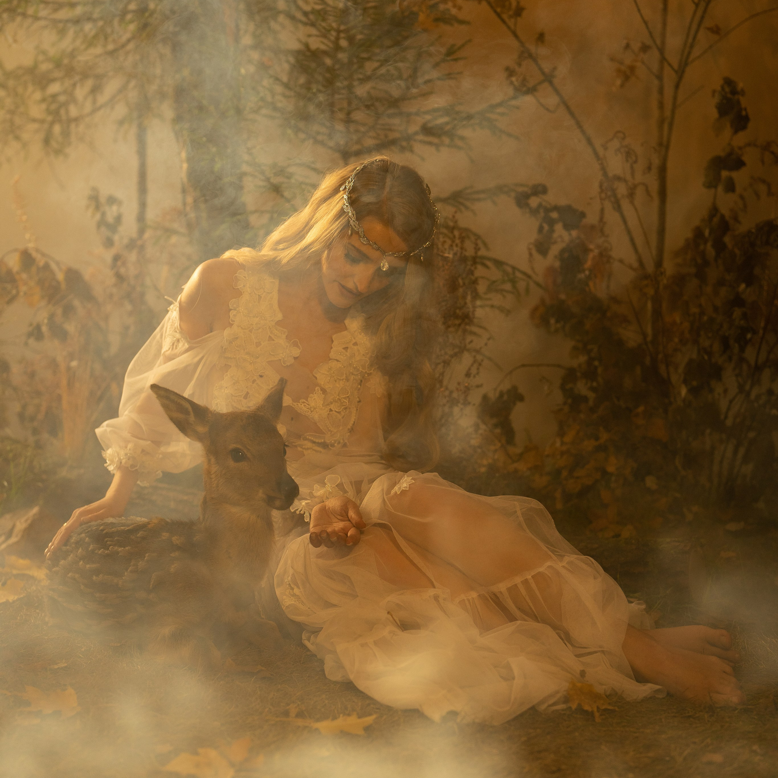 Нимфа в гламурном лесу