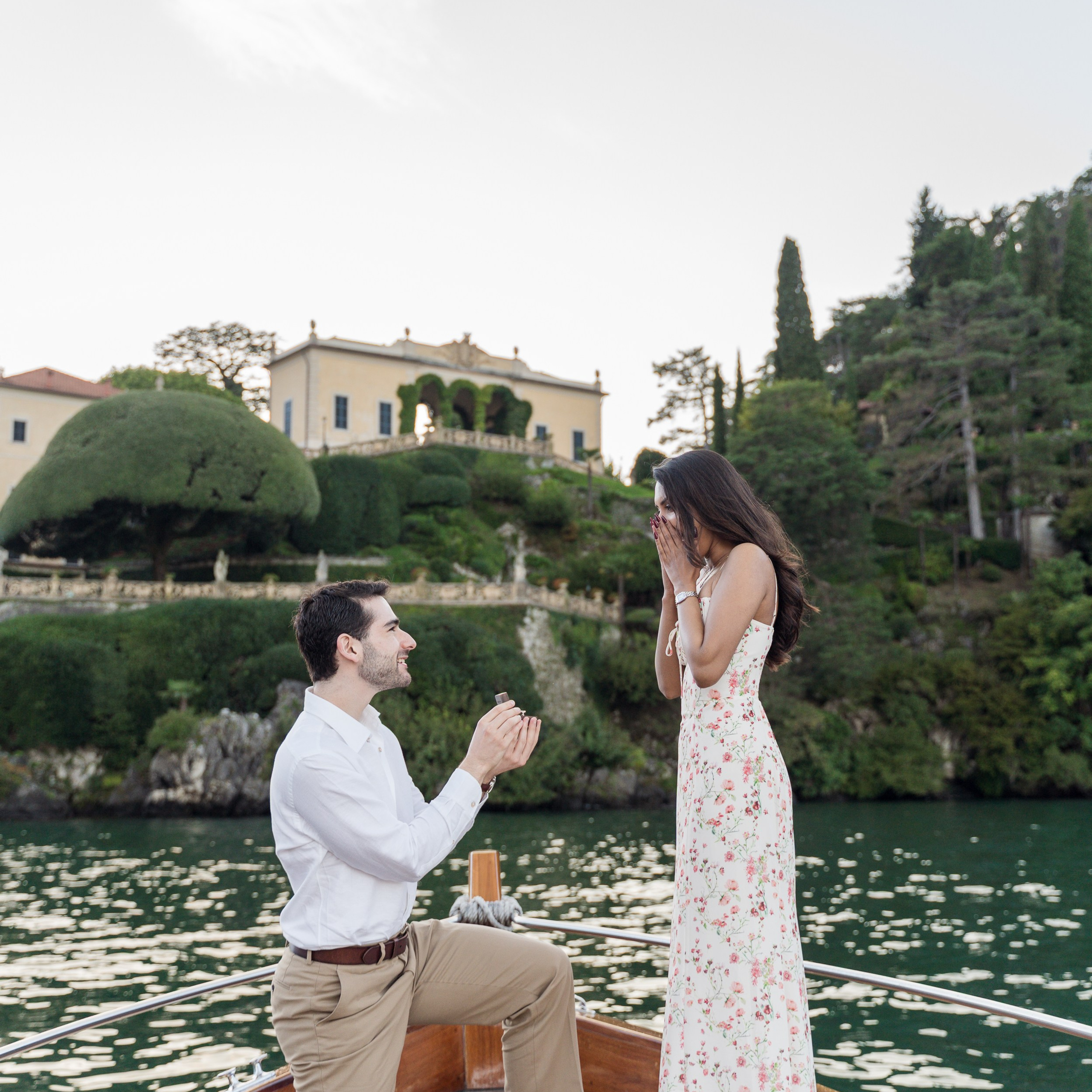 Villa Balbianello Luxury Boat Proposal