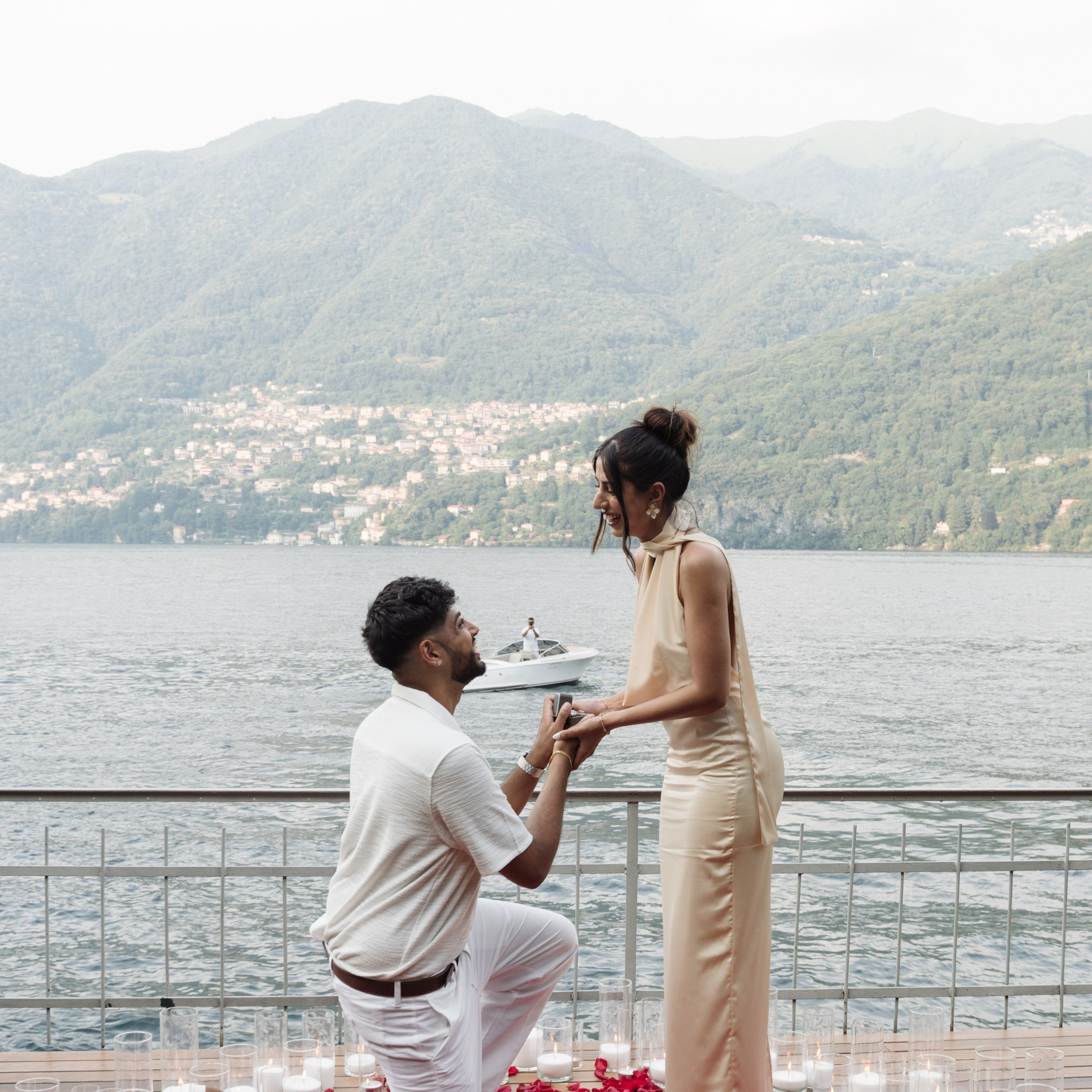 Lake Como Romantic Proposal