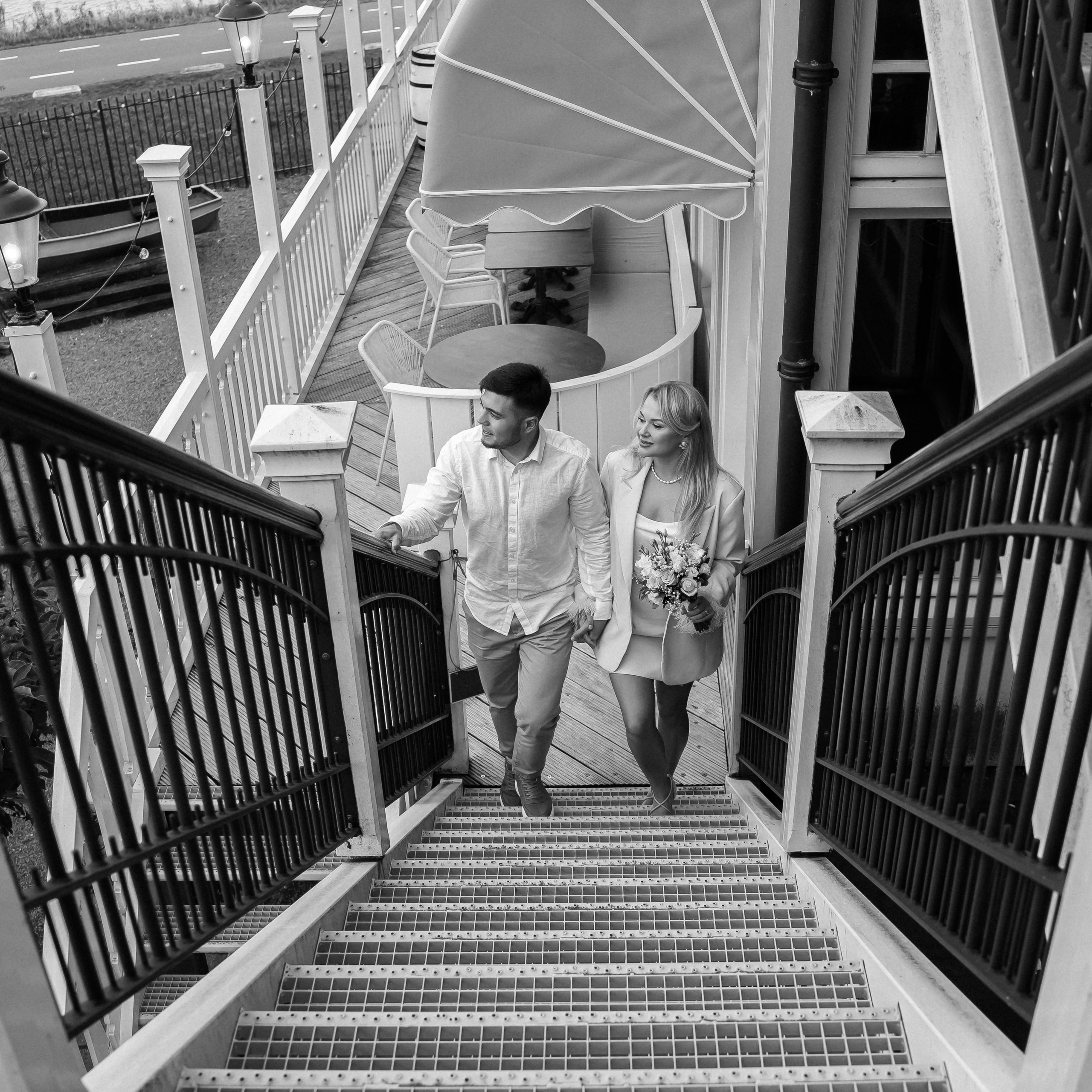 Wedding walks. Photographer Gouda, Rotterdam, Amsterdam, the Netherlands