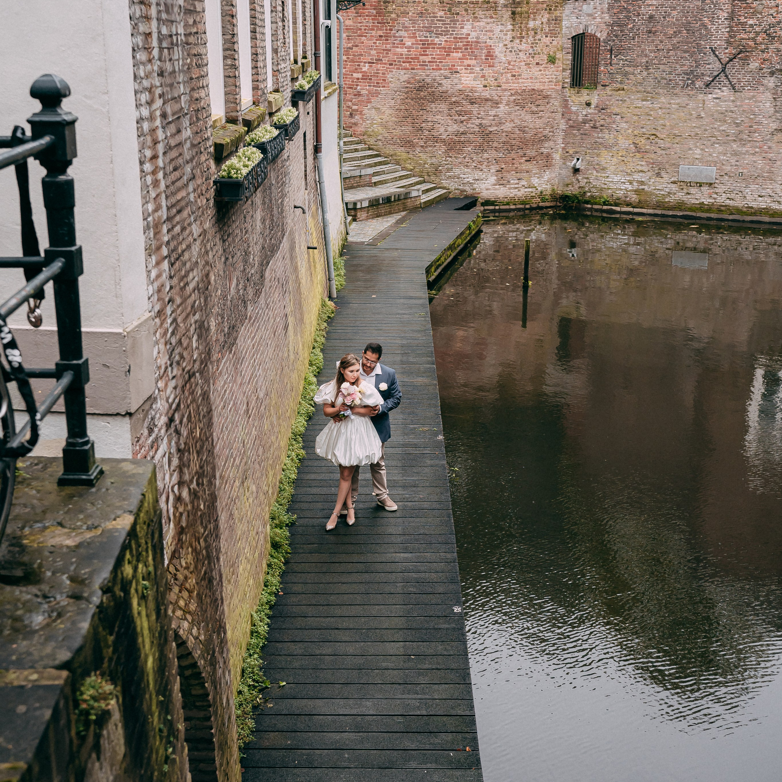 Wedding walks. Photographer Gouda, Rotterdam, Amsterdam, the Netherlands