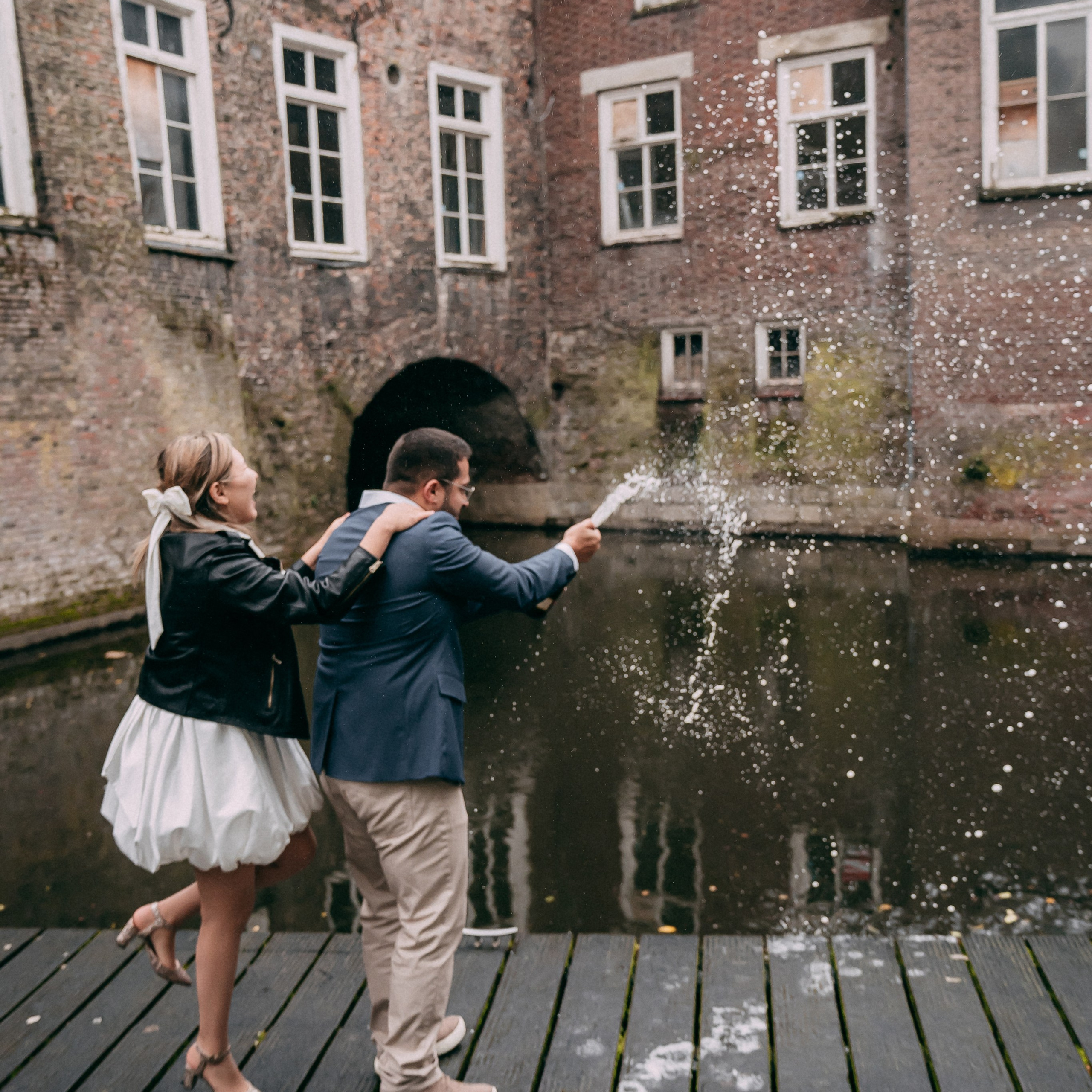 Wedding walks. Photographer Gouda, Rotterdam, Amsterdam, the Netherlands