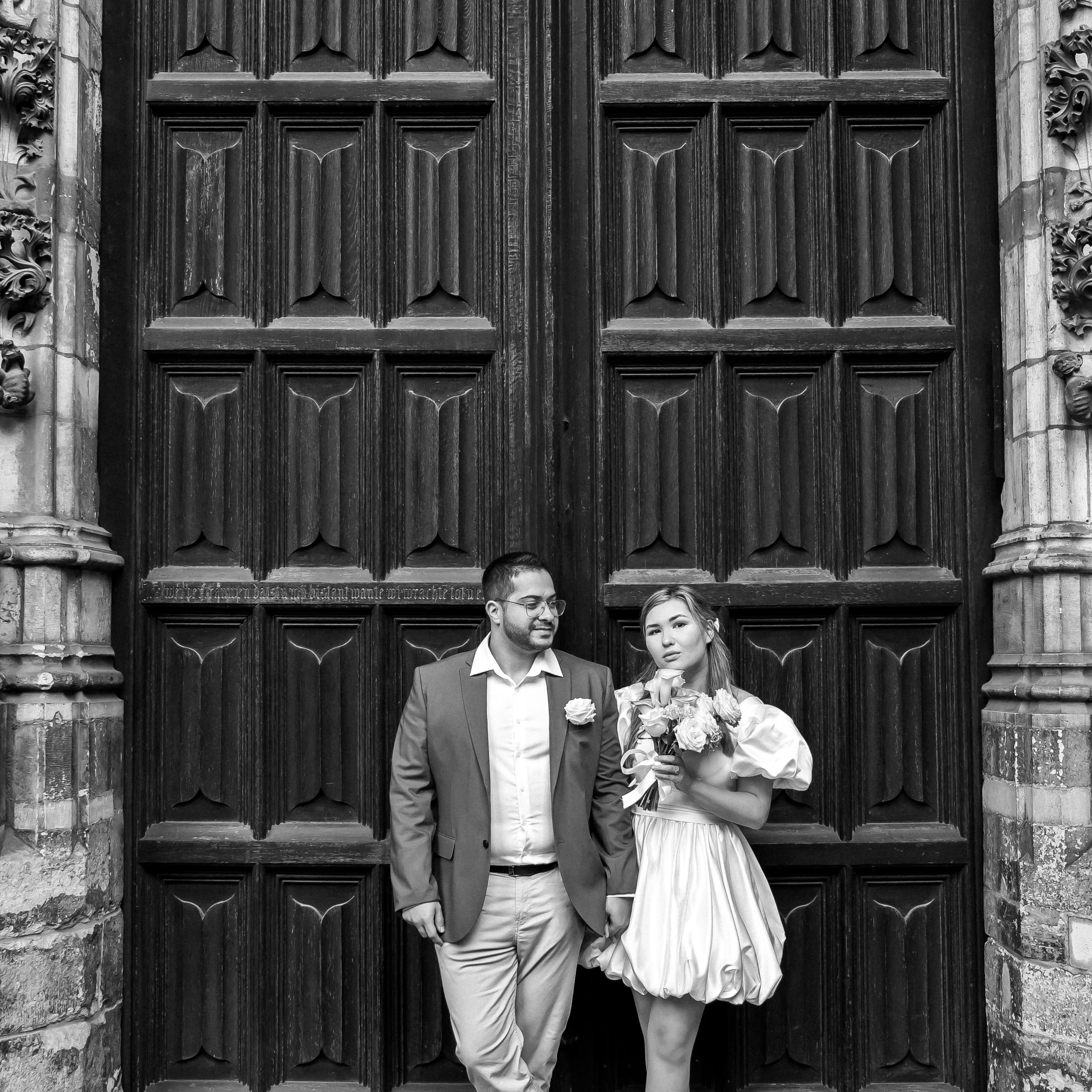 Wedding walks. Photographer Gouda, Rotterdam, Amsterdam, the Netherlands