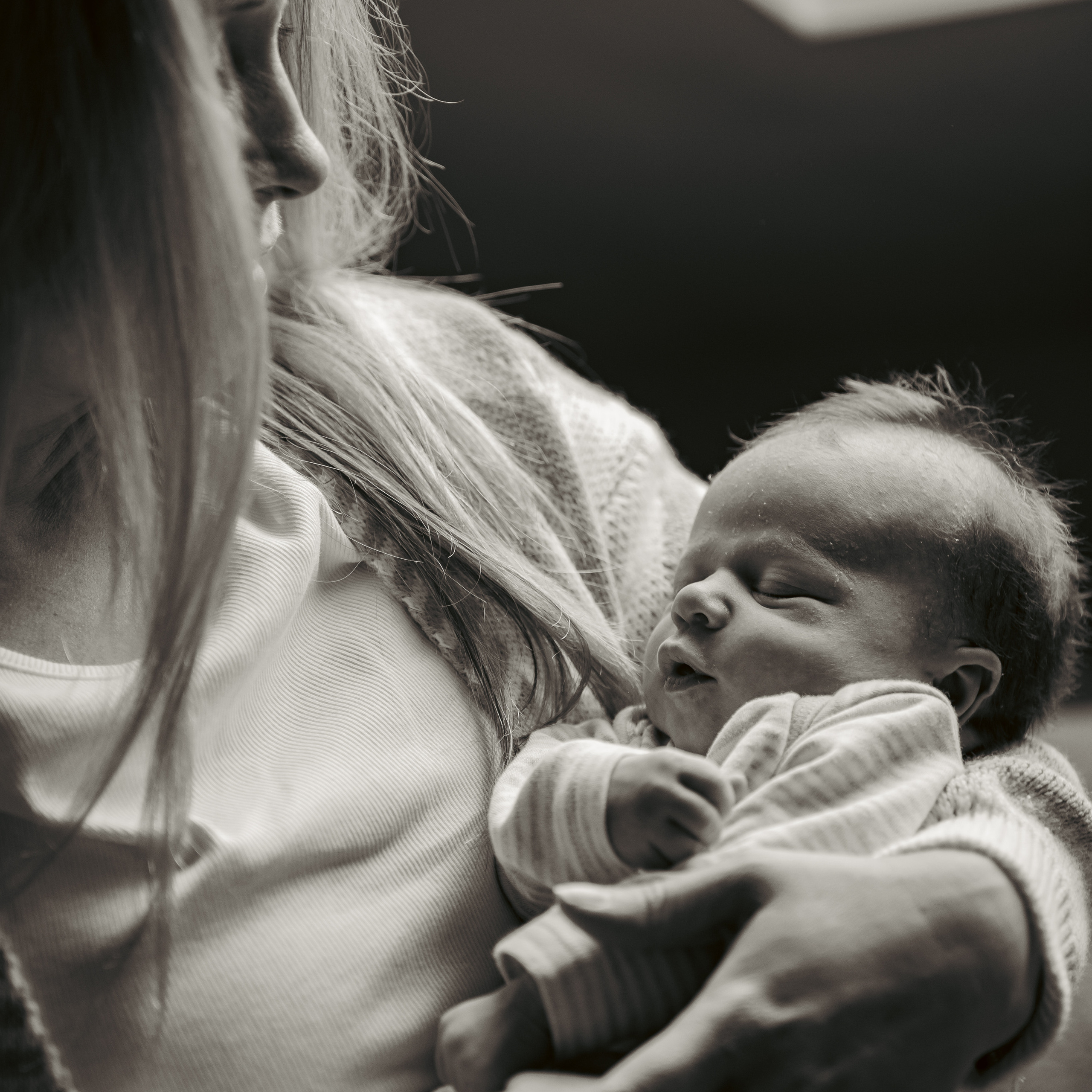 Newborn photo session with Olya and Rafael