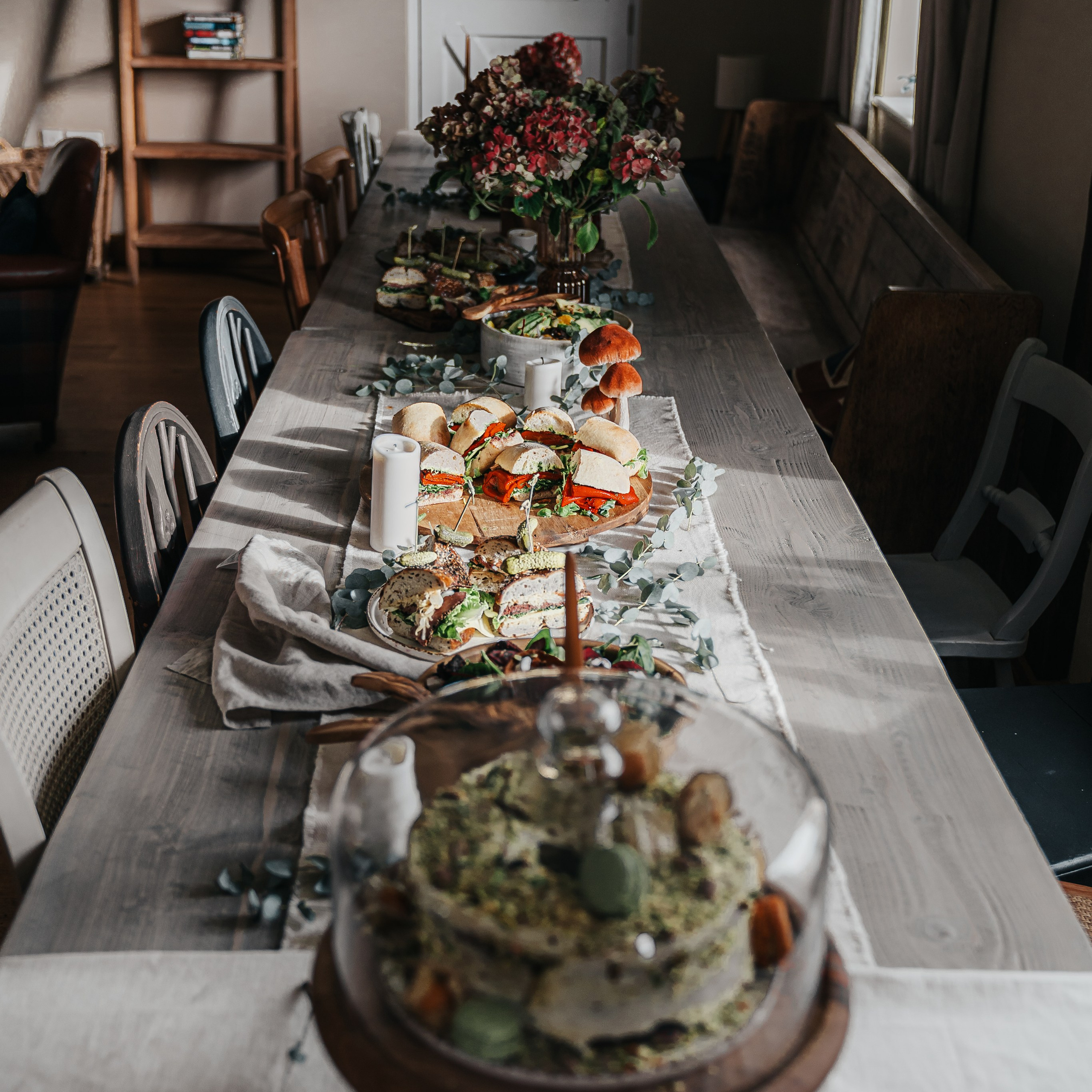 Roots Retreat. Catering by The little Dough Dough Bakery