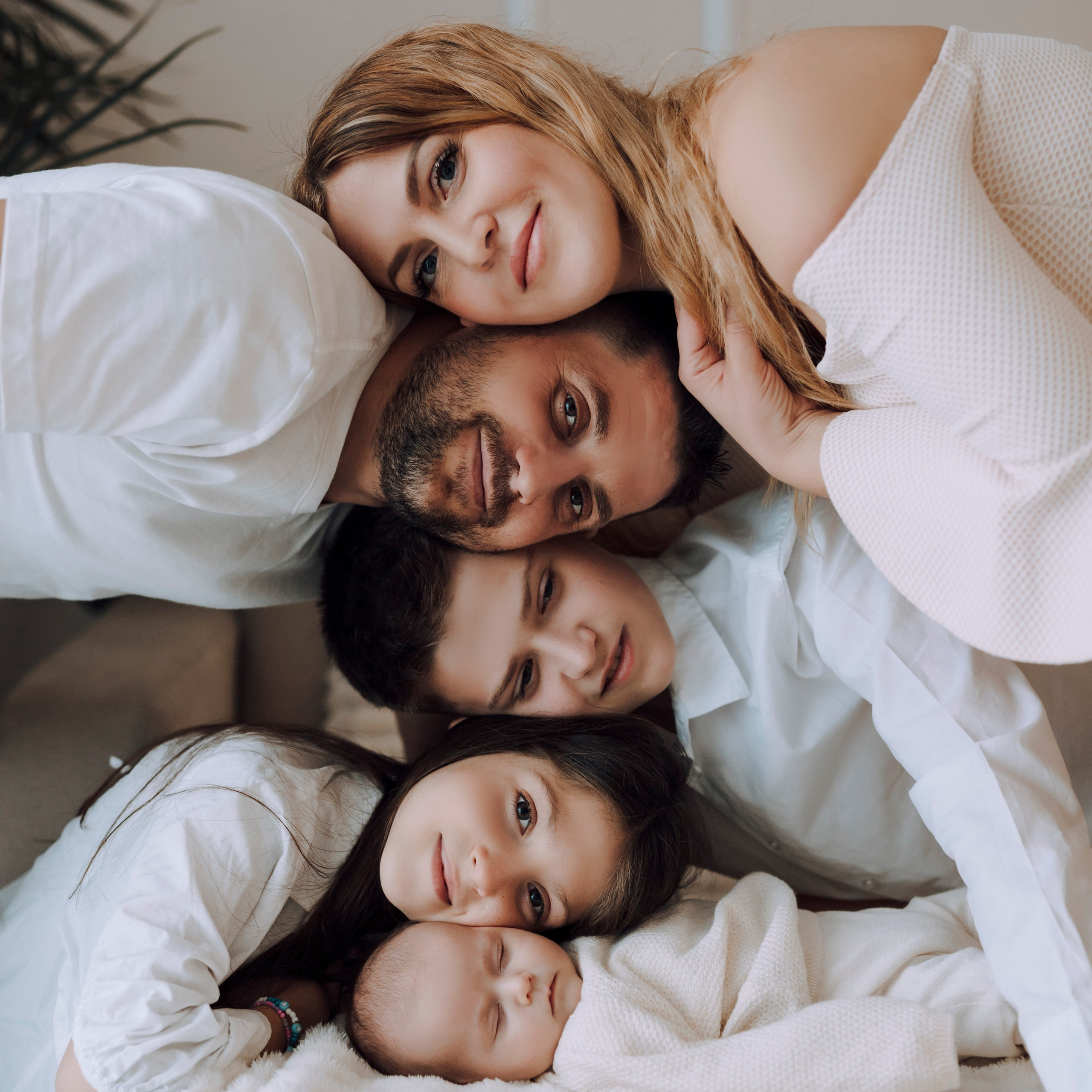 Domowa sesja rodzinna