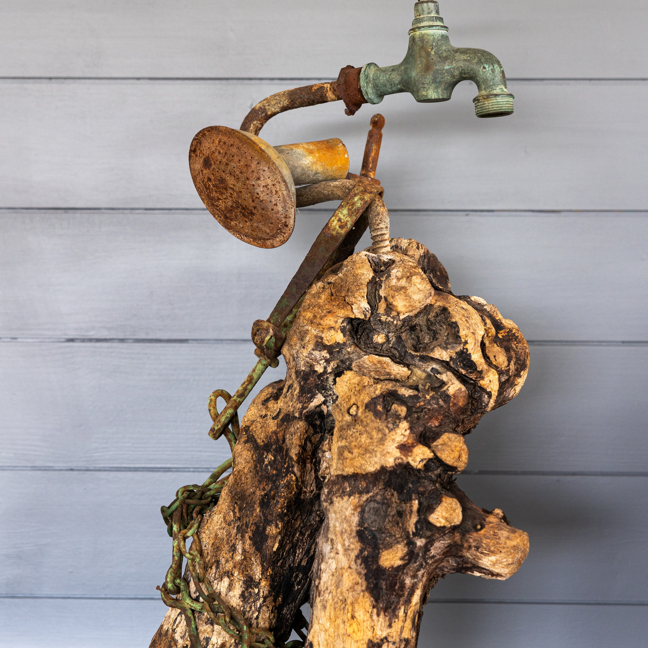 Wood and Metal Sculptures