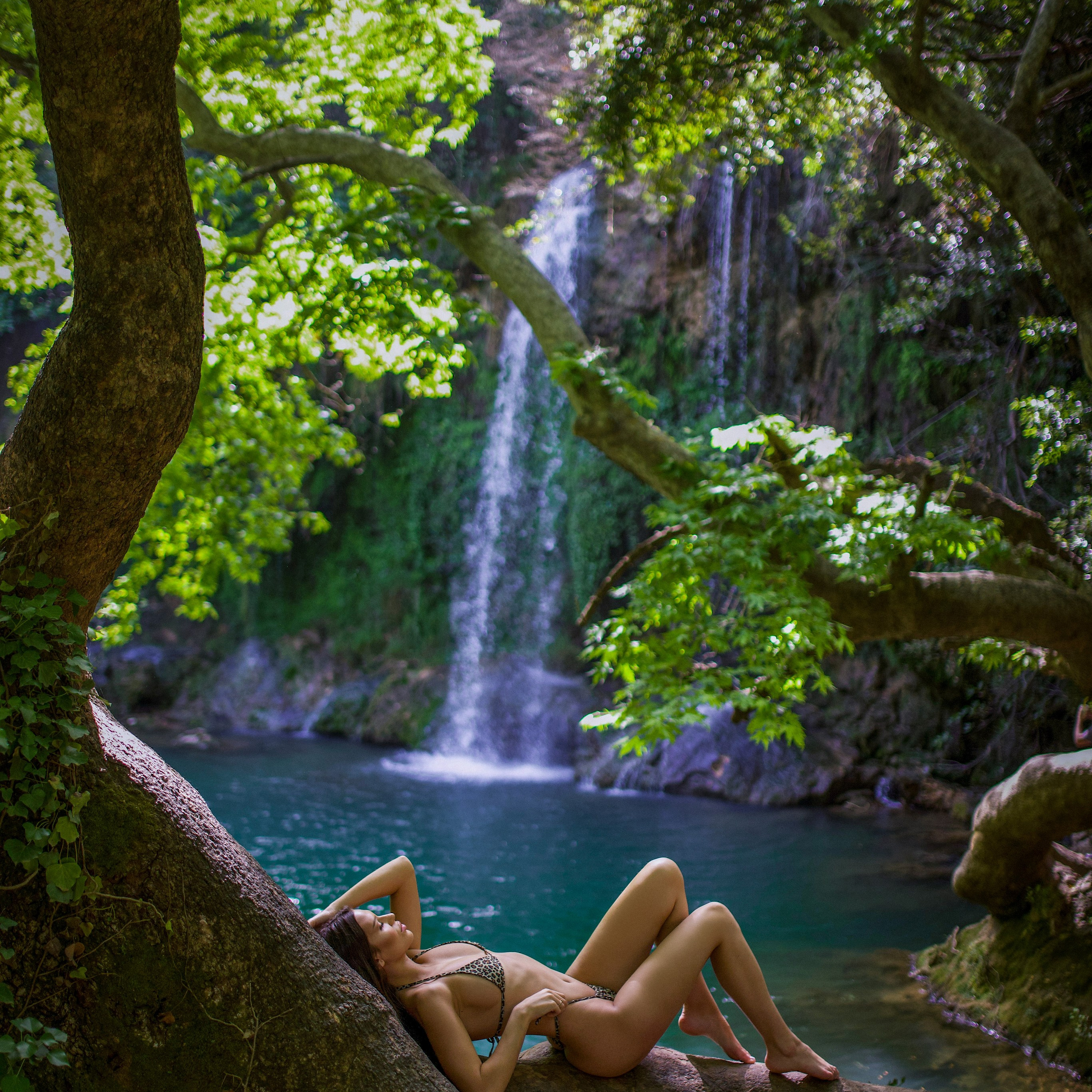 Фотосессия на водопаде Куршунлу. Фотограф в Турции | Алания, Сиде, Белек, Анталия, Кемер)